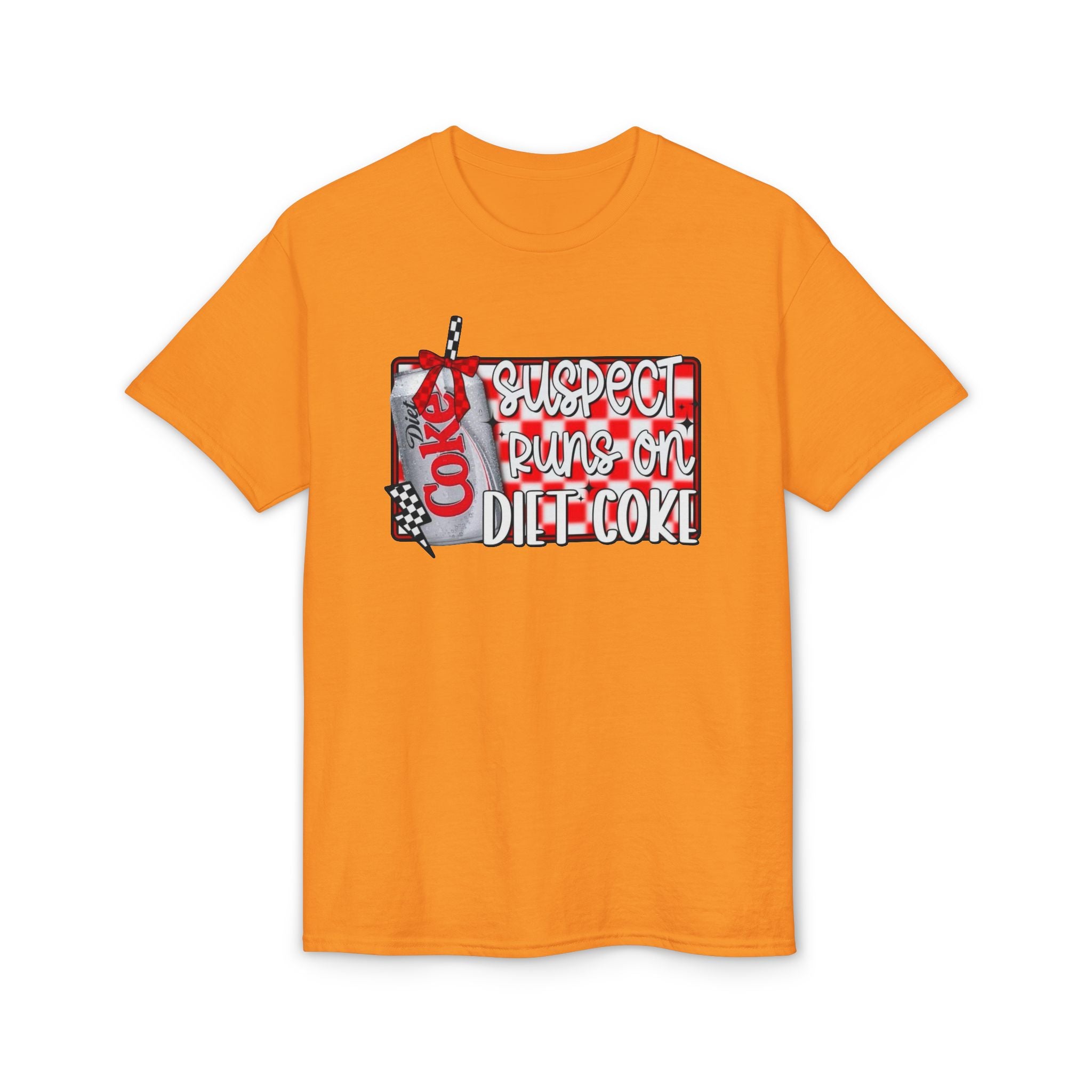 Suspects Runs on Diet Coke Gildan unisex T-Shirt