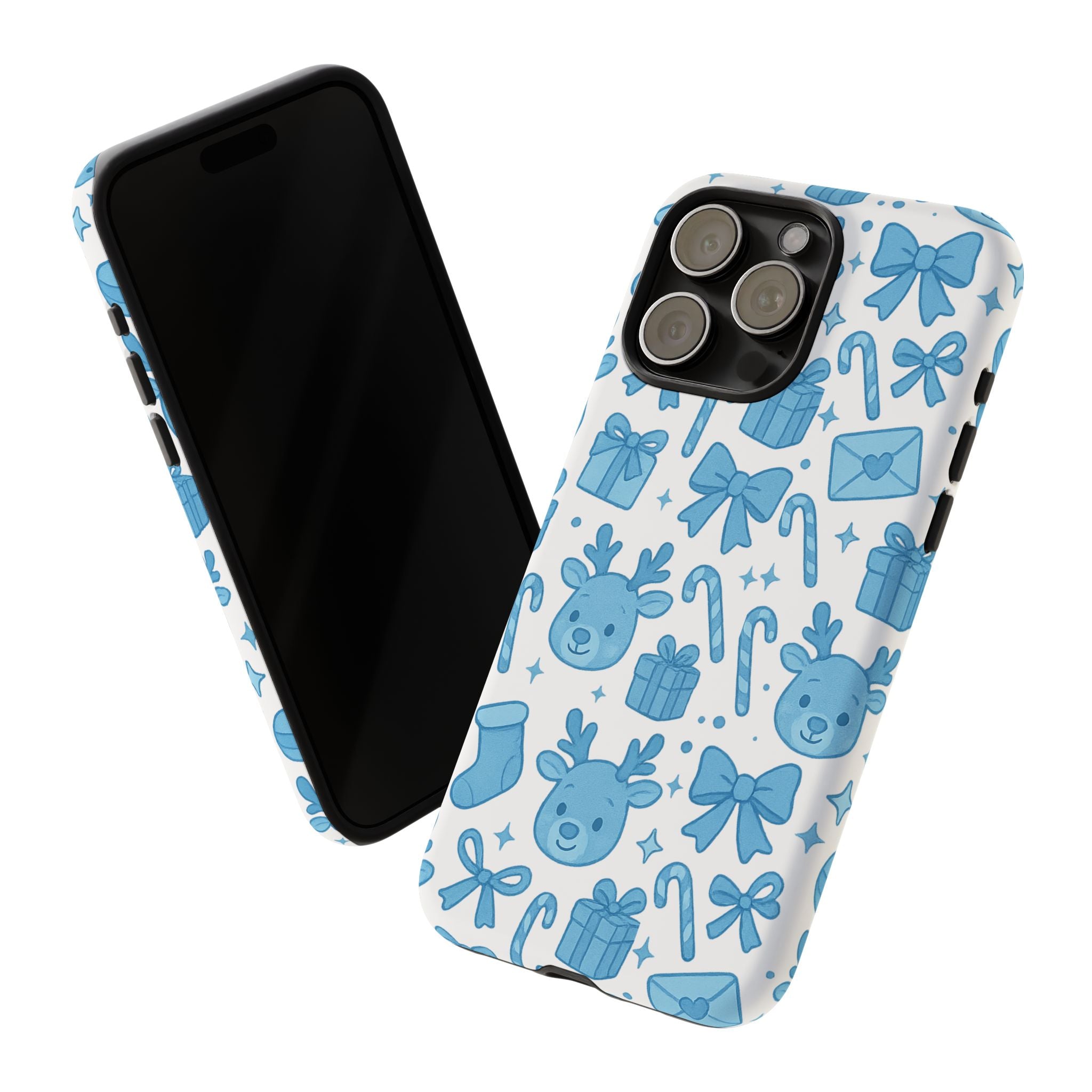 Cute Blue Christmas Phone Case