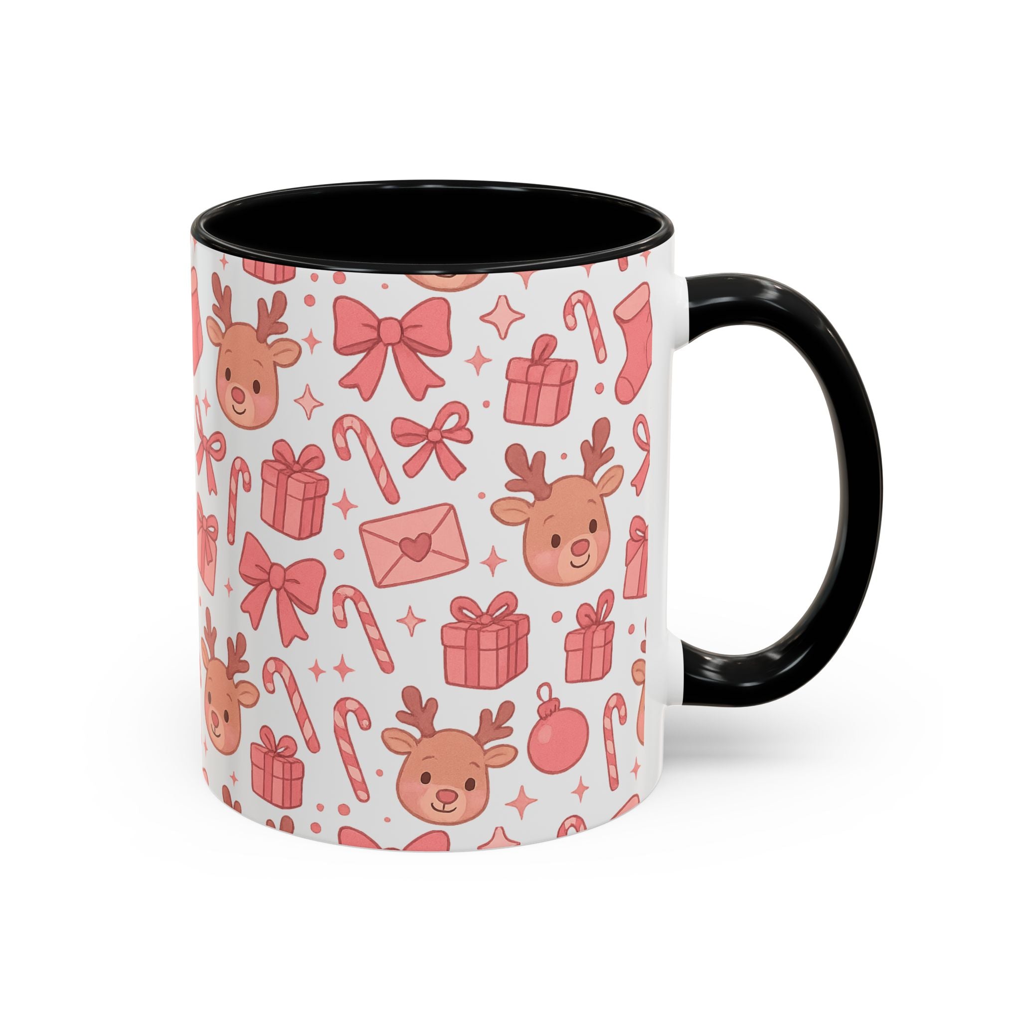 Cute Pink Christmas Mug