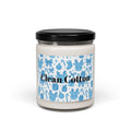 Blue Festive Clean Cotton Scented Soy Candle