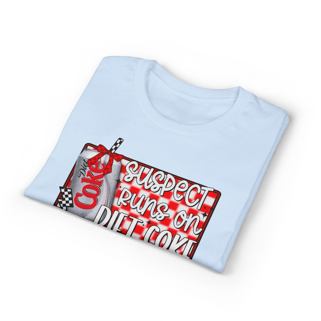 Suspects Runs on Diet Coke Gildan unisex T-Shirt