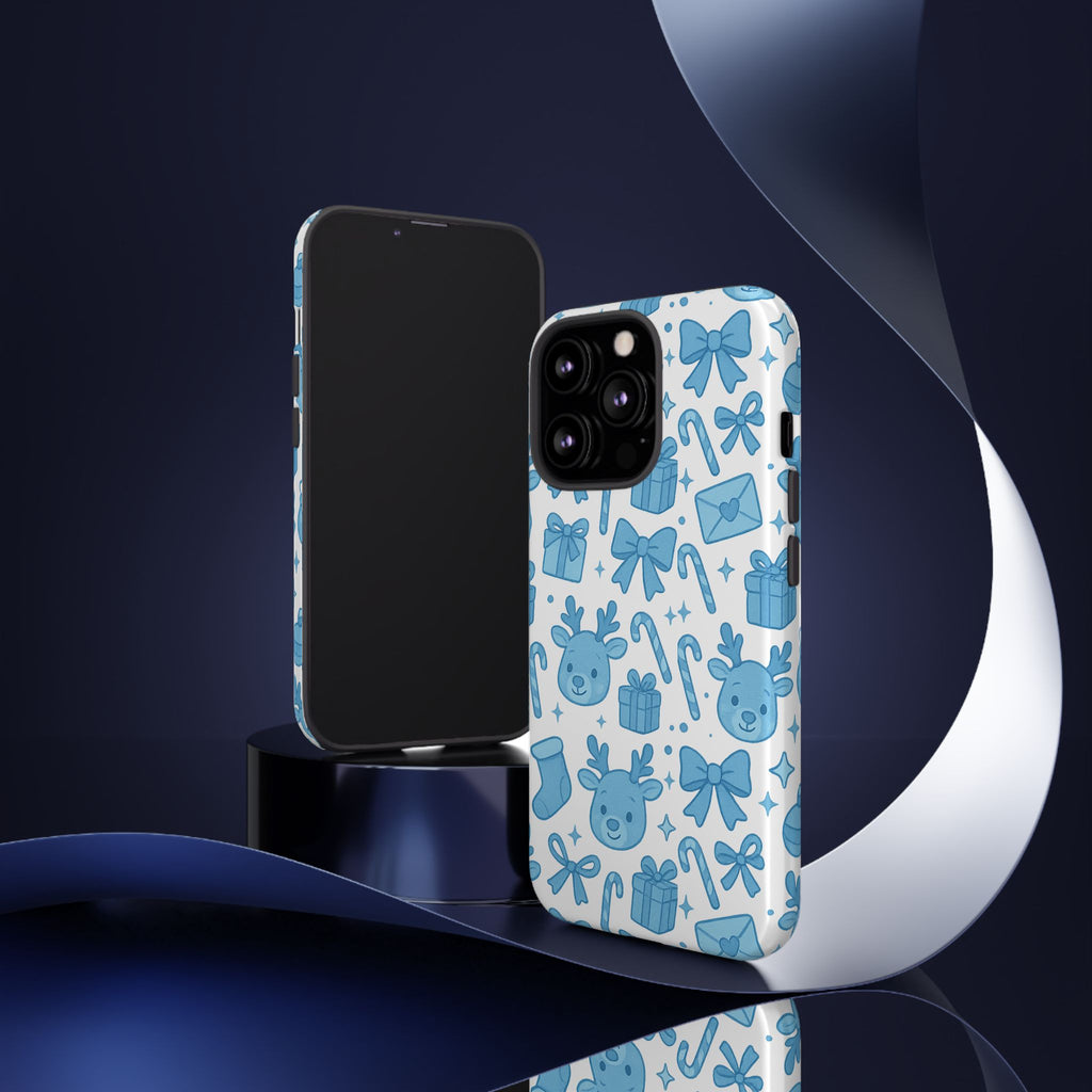 Cute Blue Christmas Phone Case
