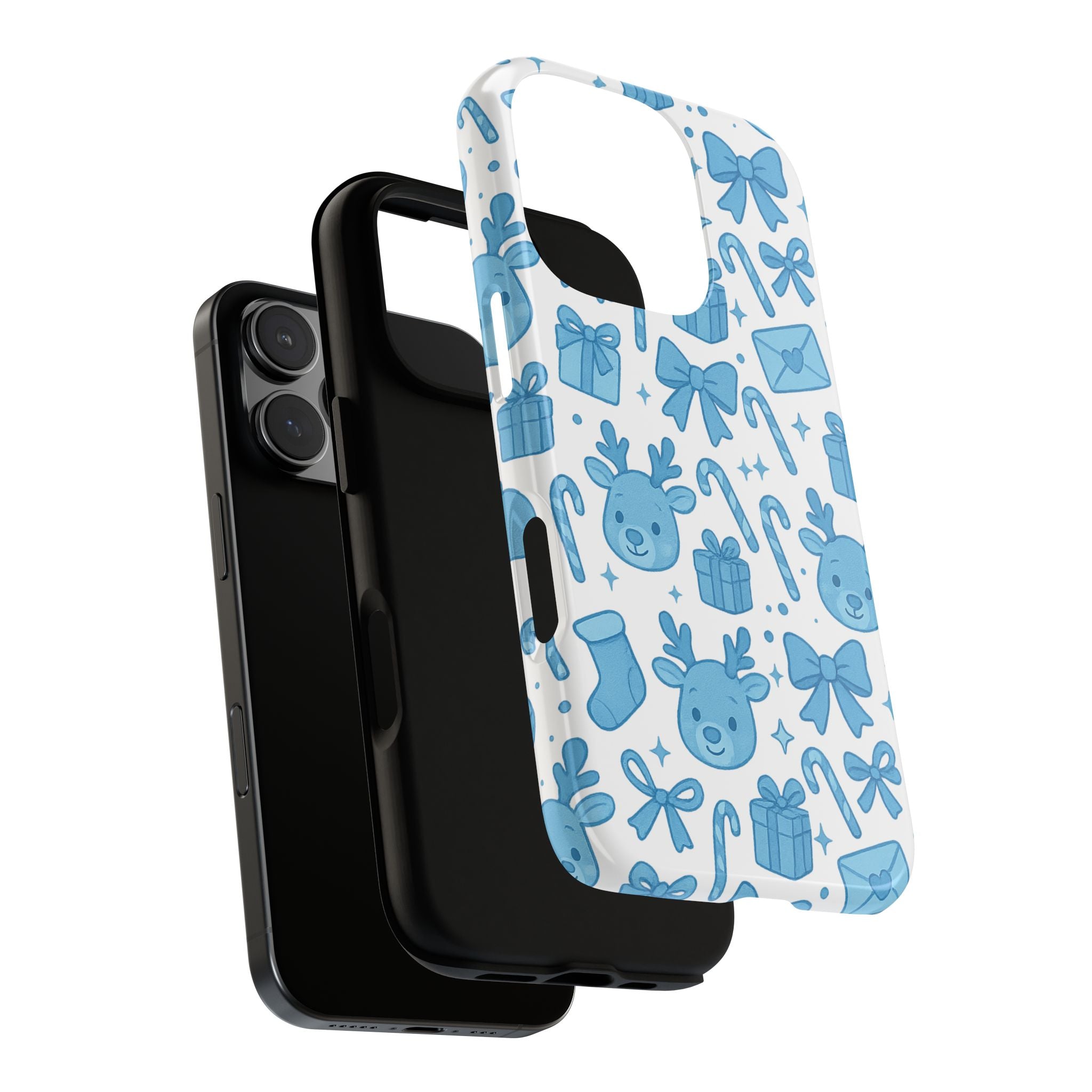 Cute Blue Christmas Phone Case