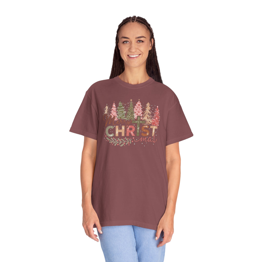 Merry Christmas Cross Unisex T-Shirt