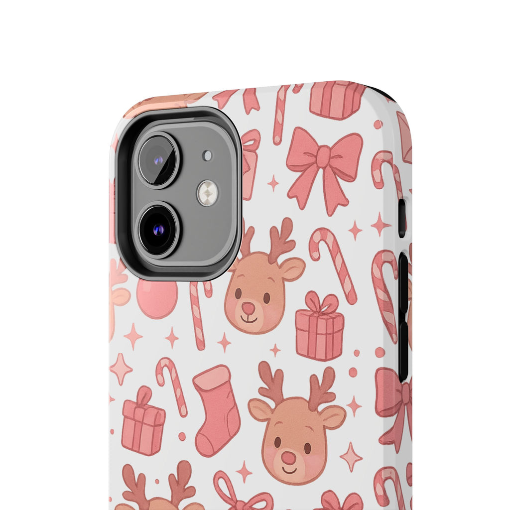 Cute Pink Christmas Phone Case