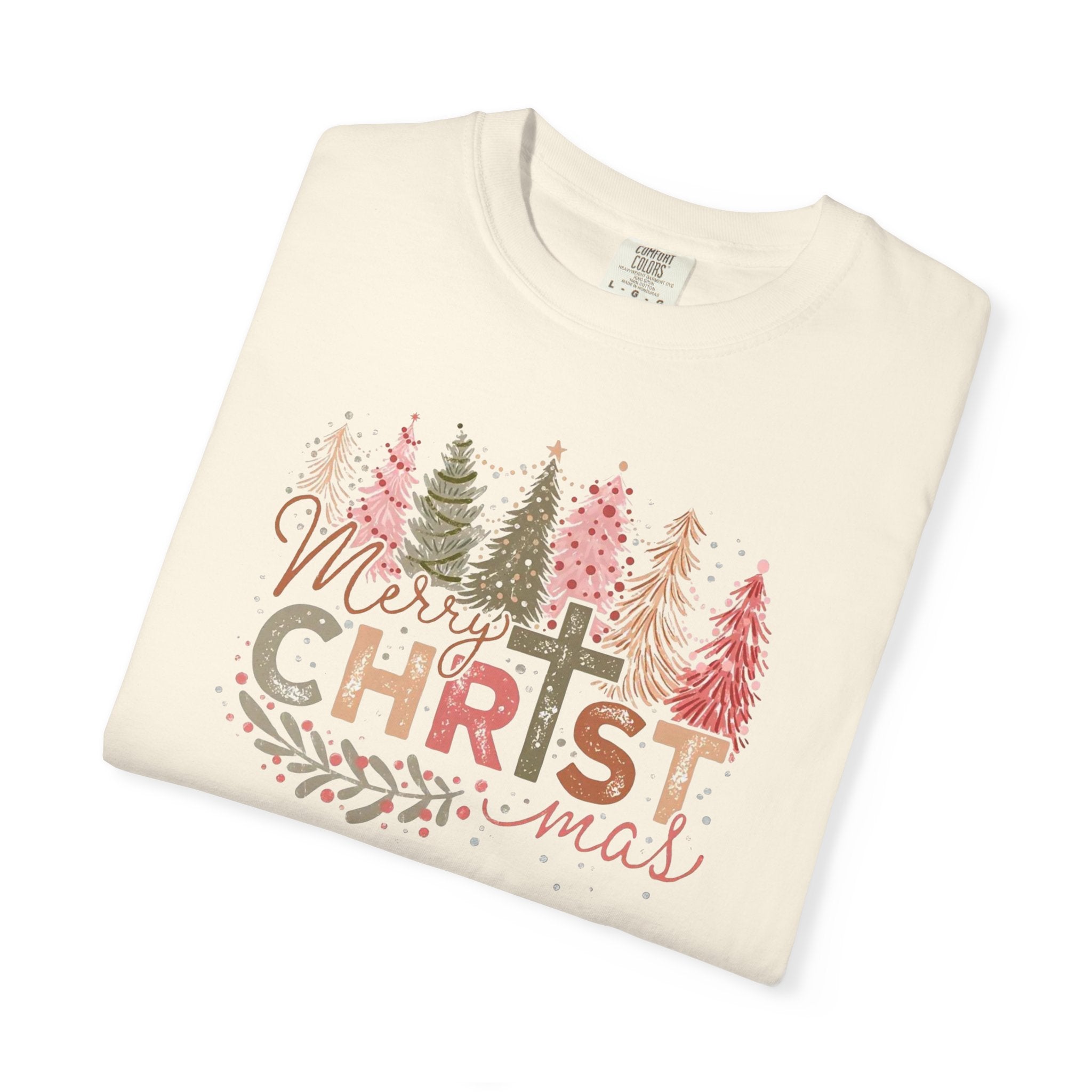 Merry Christmas Cross Unisex T-Shirt