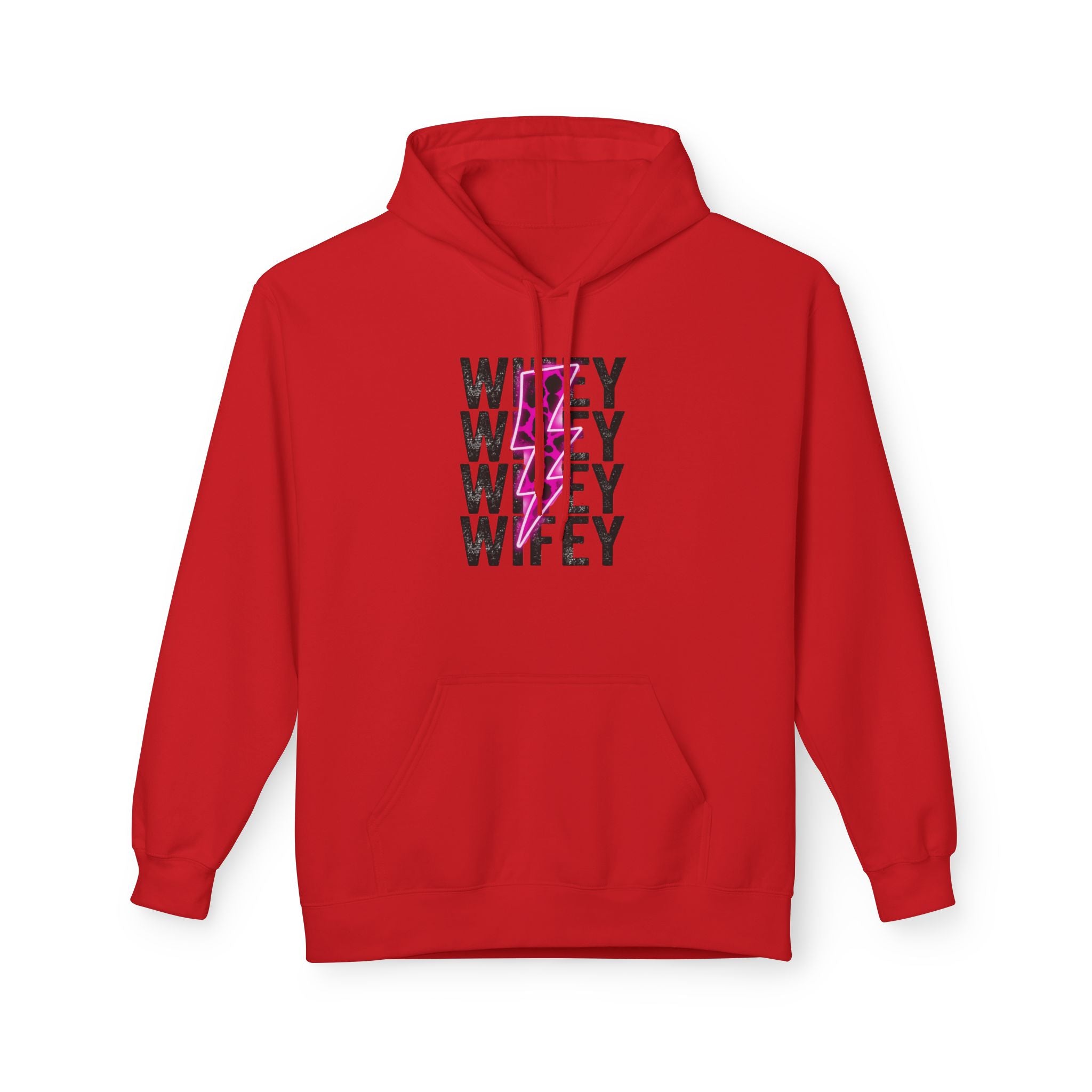 Pink Wifey Fleece Hoodie