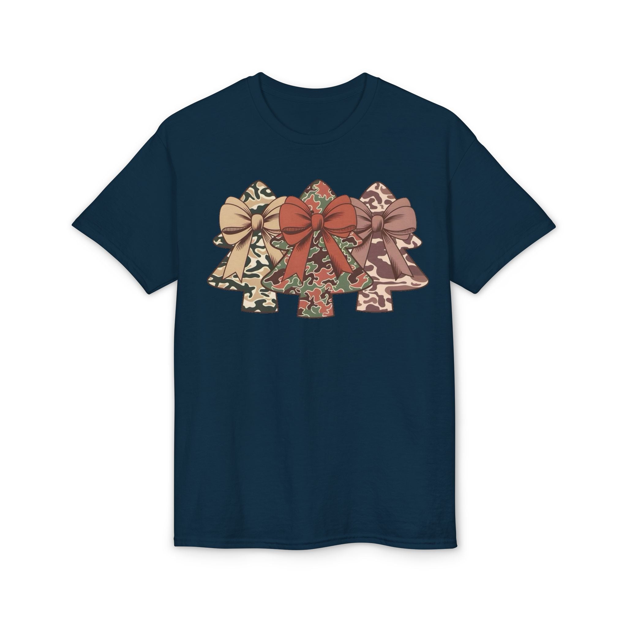 Camo Bow Trees Gildan unisex T-Shirt