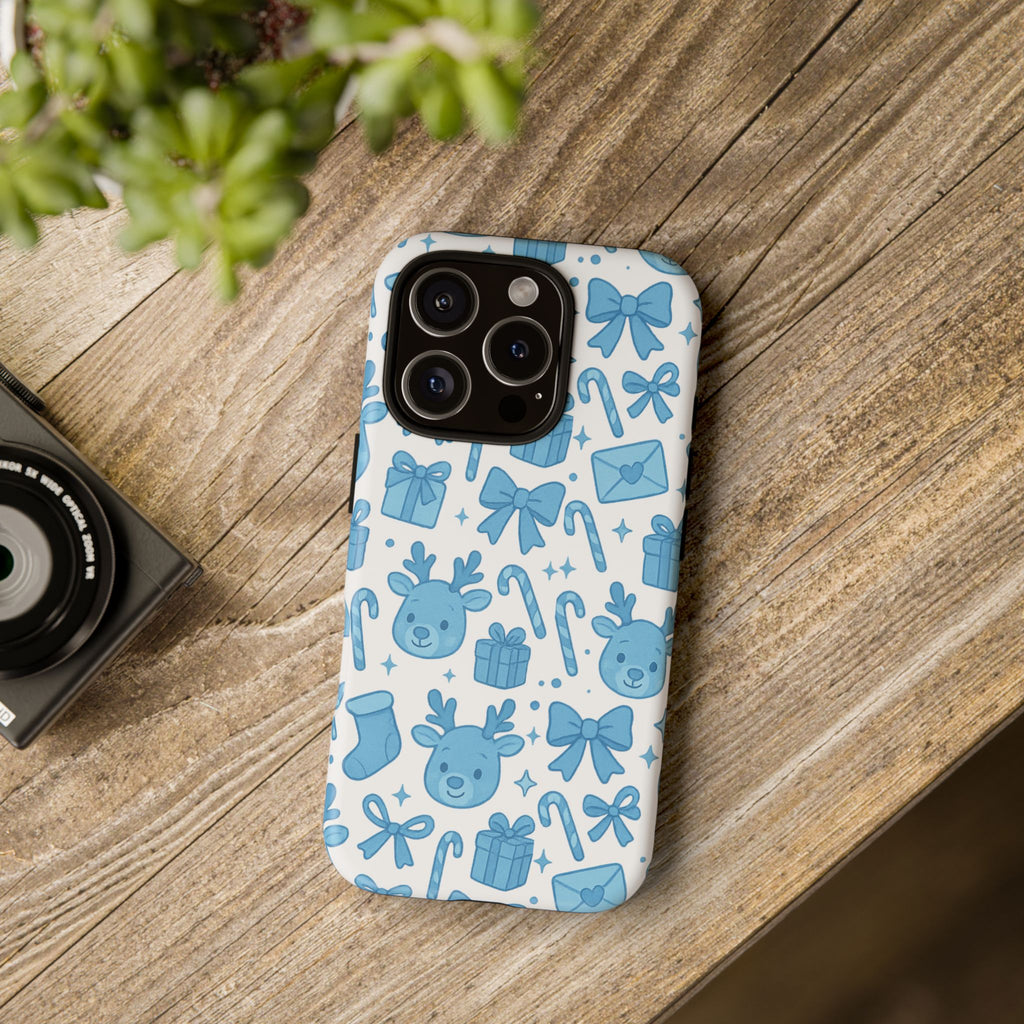 Cute Blue Christmas Phone Case