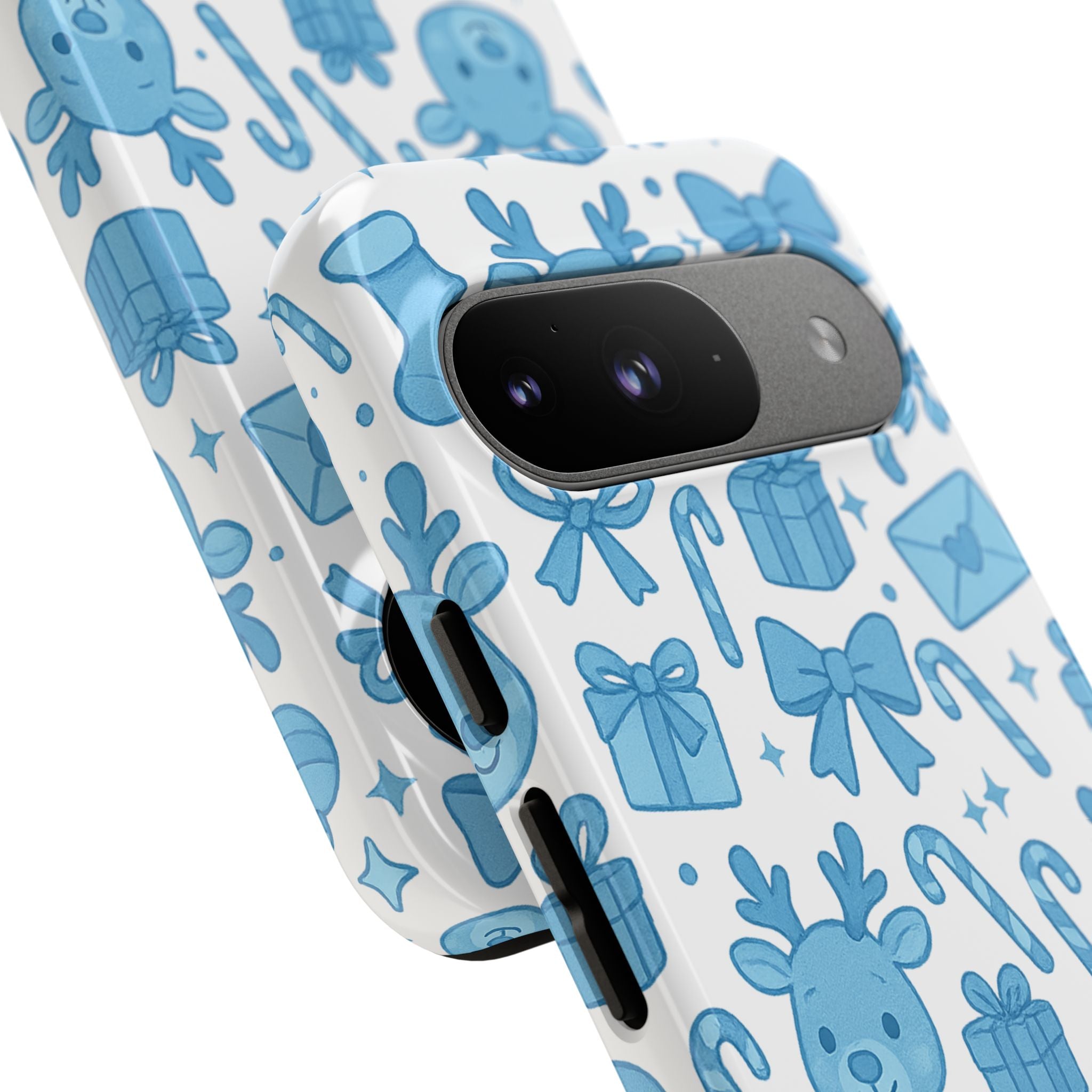 Cute Blue Christmas Phone Case