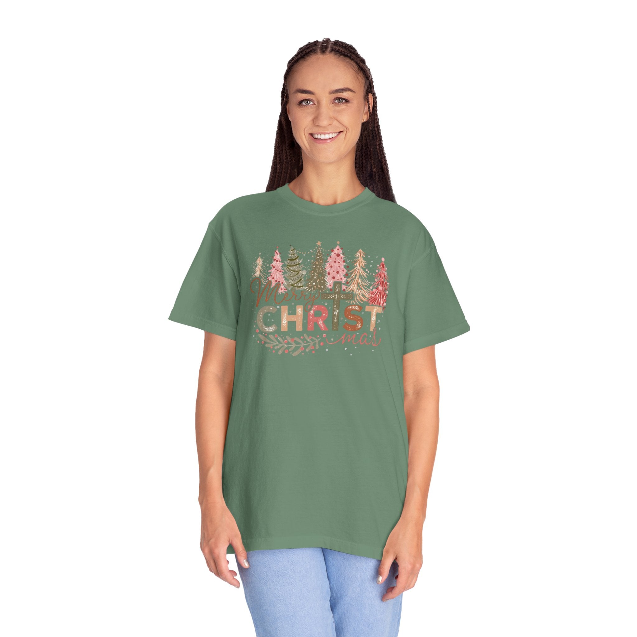 Merry Christmas Cross Unisex T-Shirt
