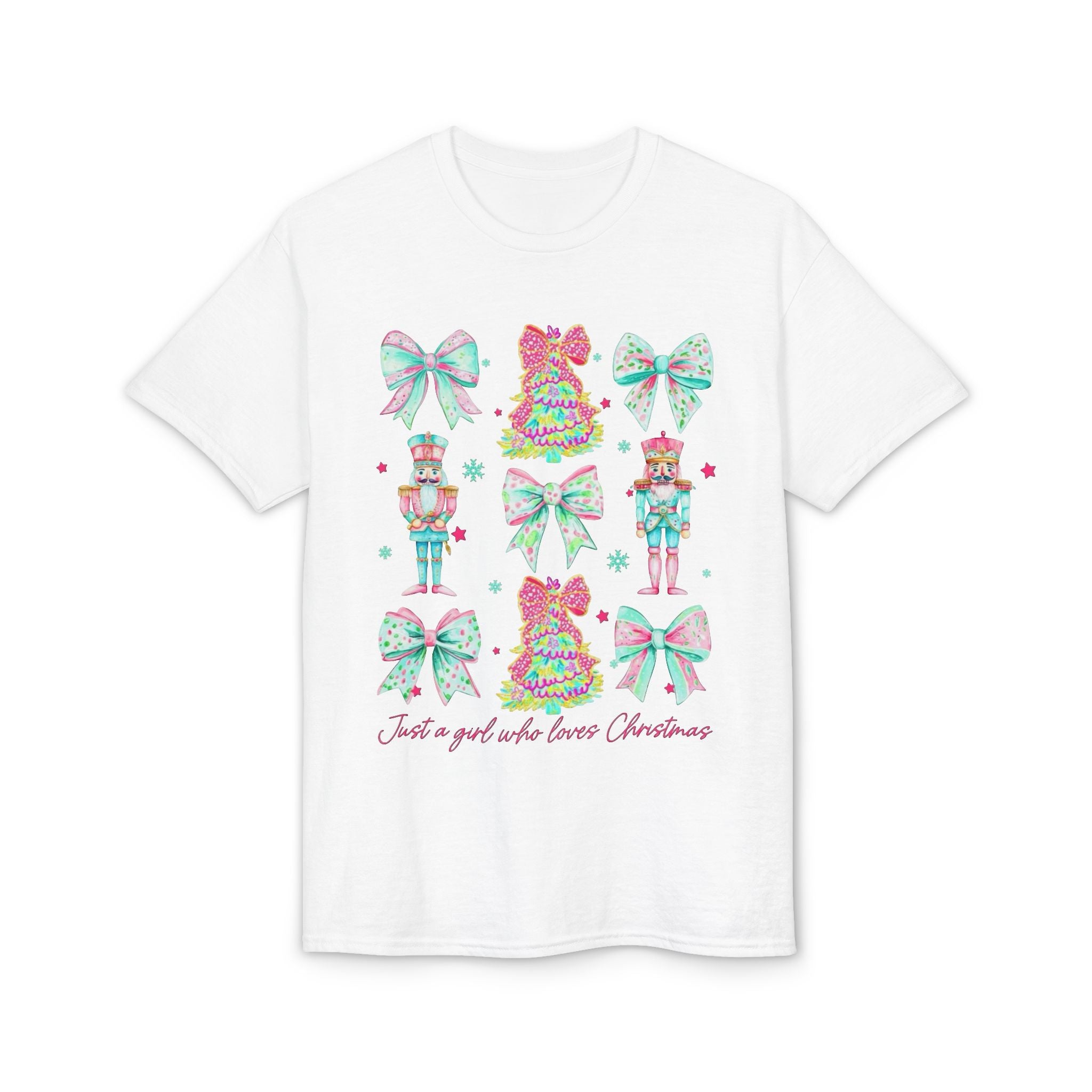 Just a Girl Who Loves Christmas Gildan unisex T-Shirt