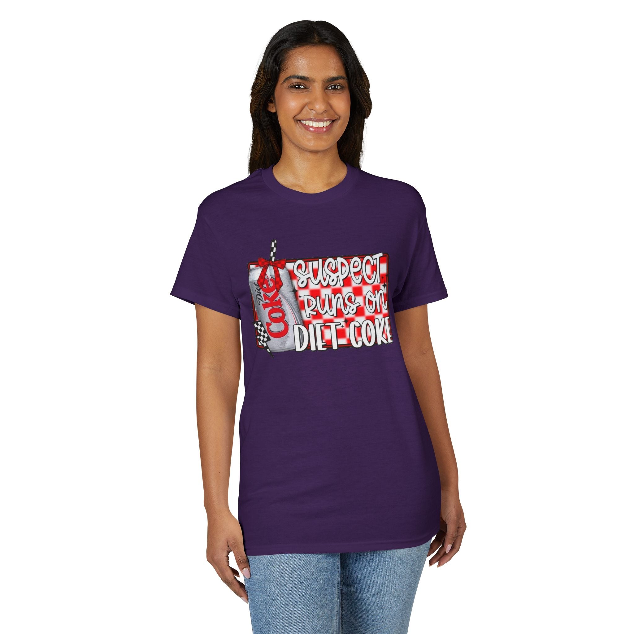Suspects Runs on Diet Coke Gildan unisex T-Shirt