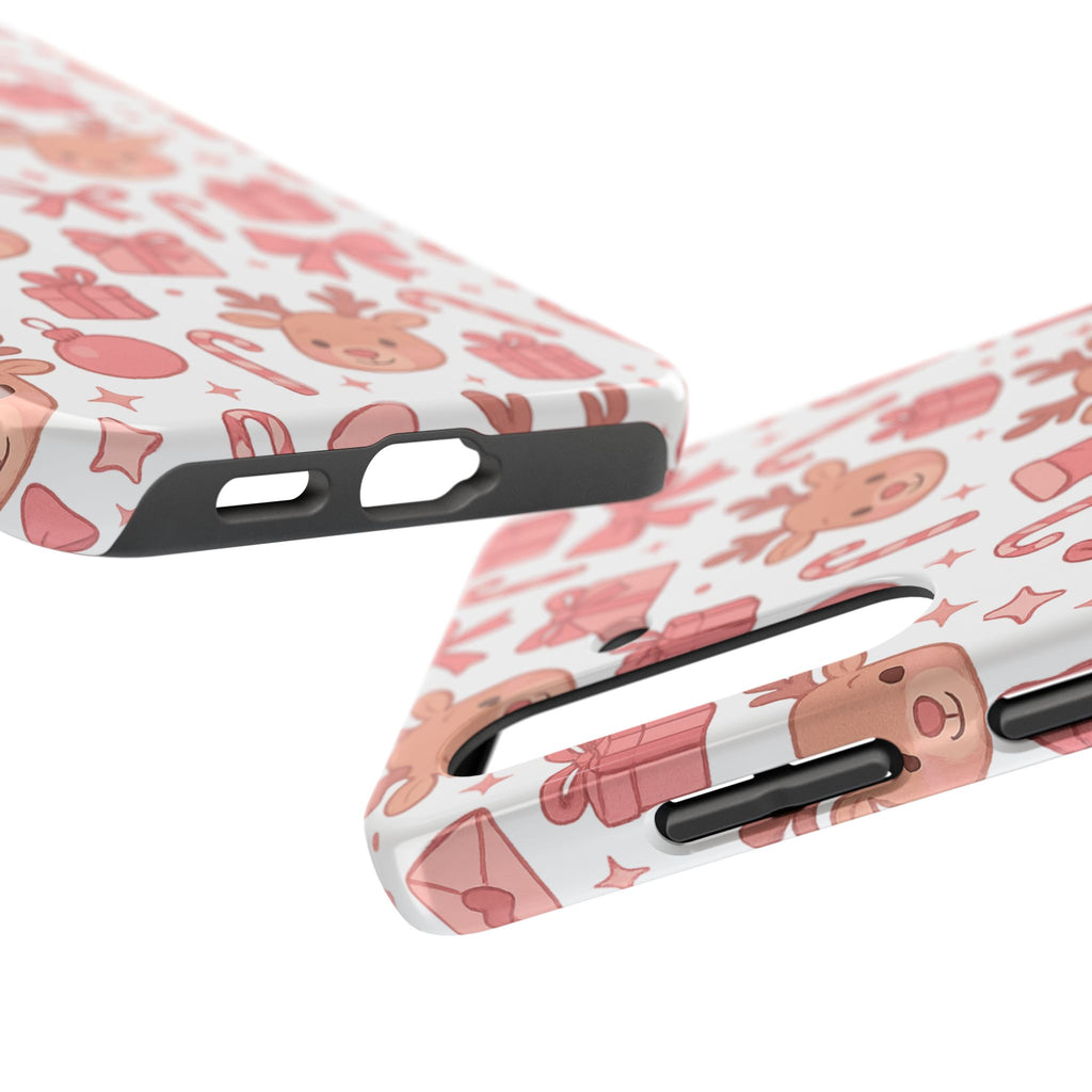 Cute Pink Christmas Phone Case