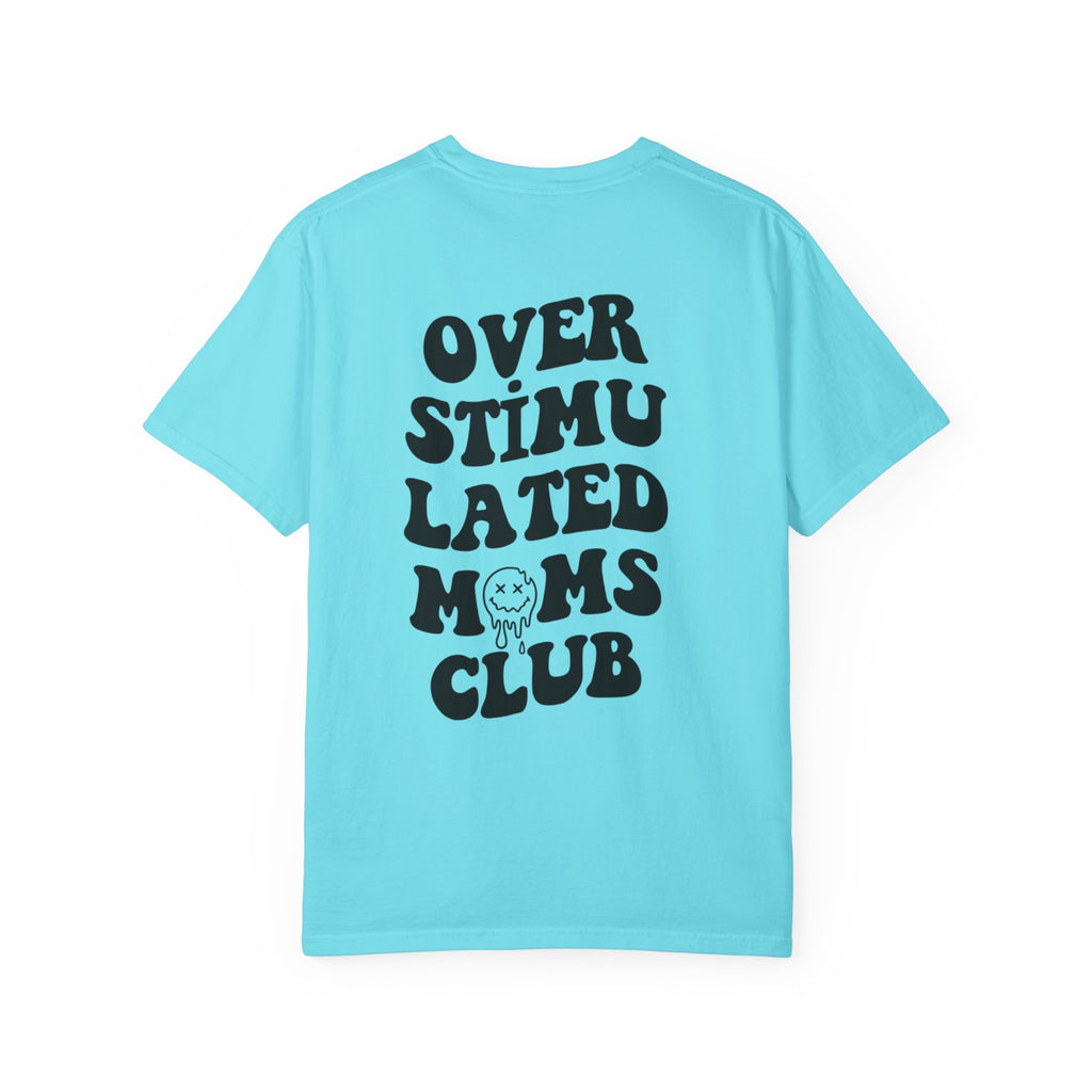 Smiley Overstimulated Moms Club Unisex T-Shirt