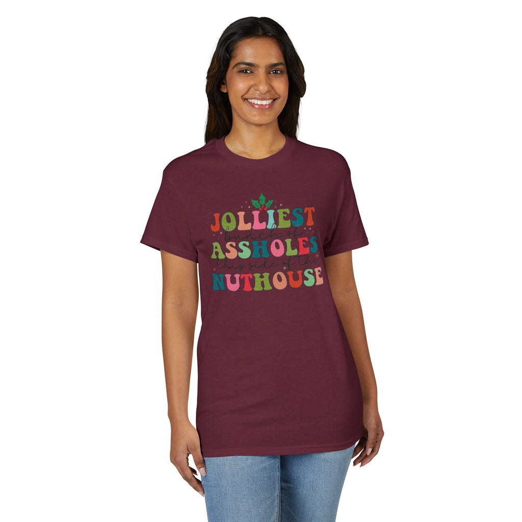 Jolliest Nuthouse Gildan unisex T-Shirt