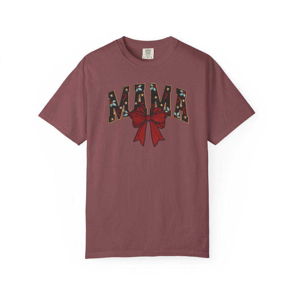 Festive Mama Bow Unisex T-Shirt