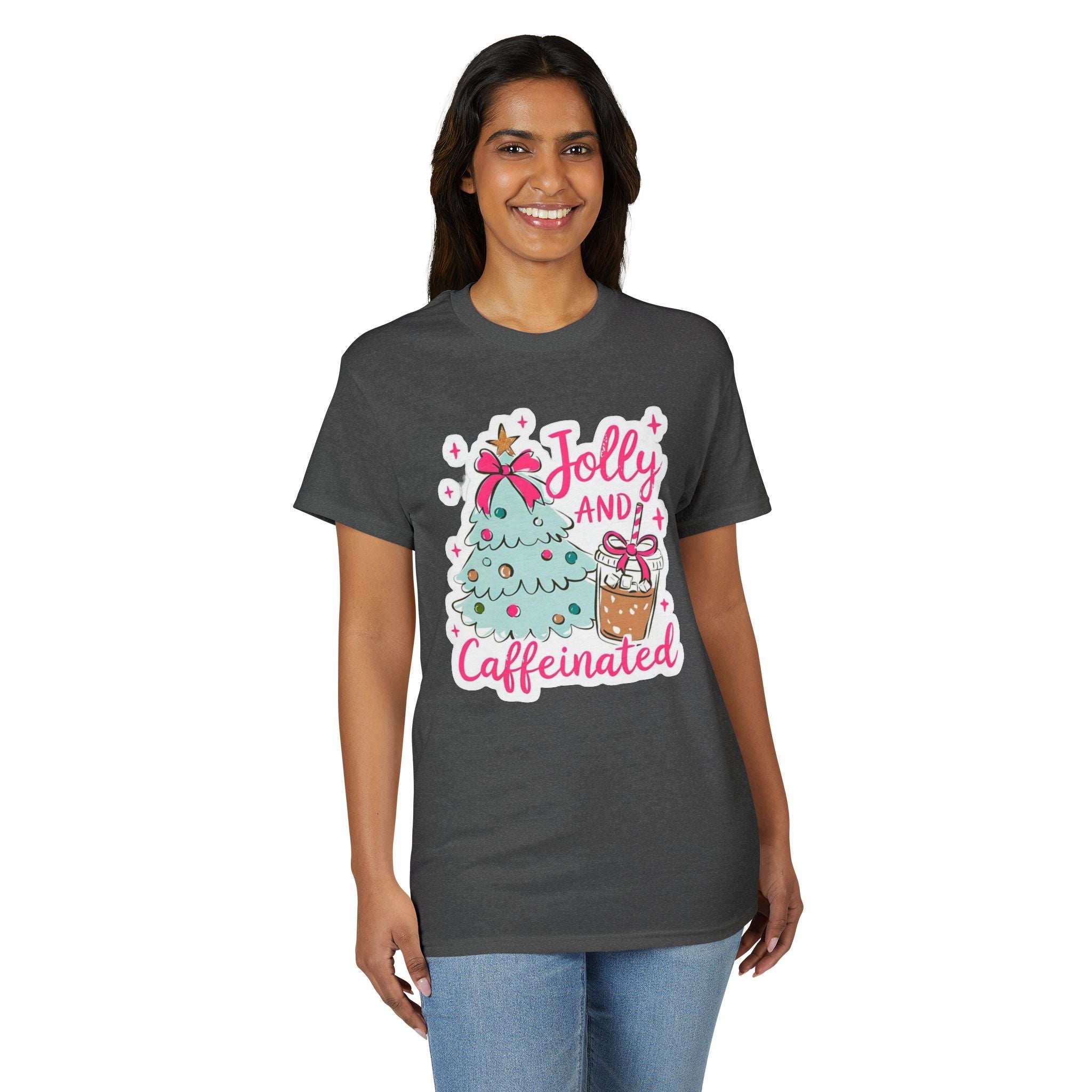 Jolly and Caffeinated Gildan unisex T-Shirt