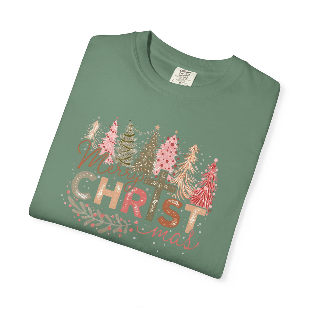 Merry Christmas Cross Unisex T-Shirt