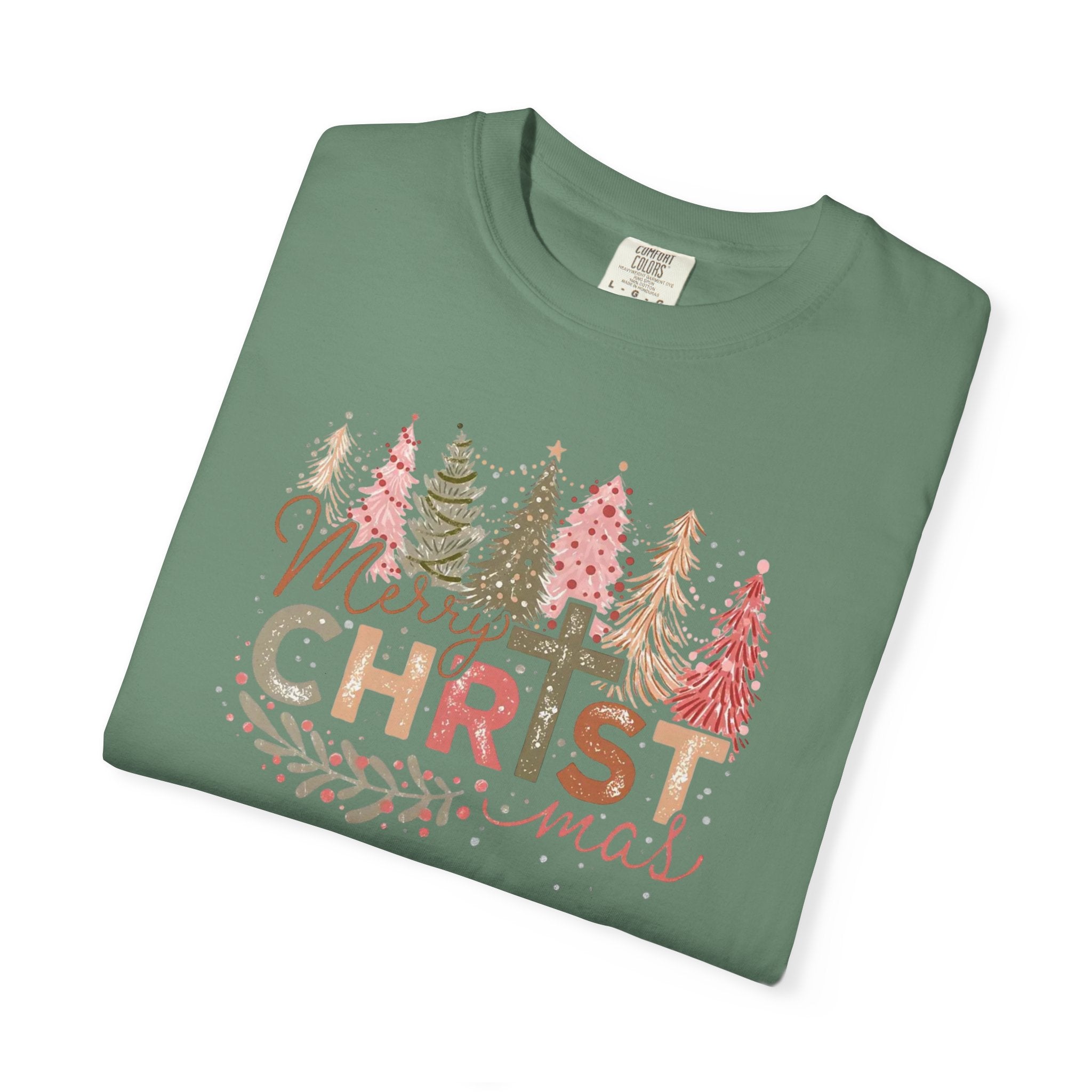 Merry Christmas Cross Unisex T-Shirt