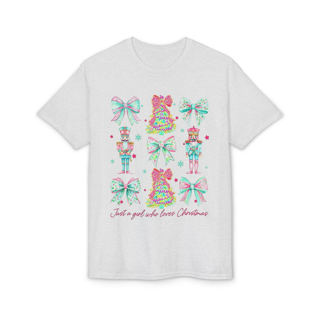 Just a Girl Who Loves Christmas Gildan unisex T-Shirt
