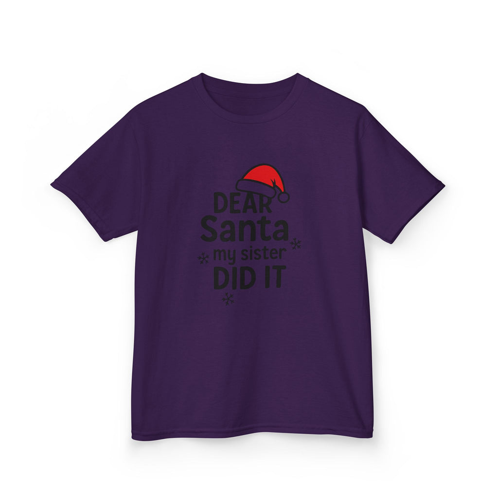 My Sister Did It Kids Tee
