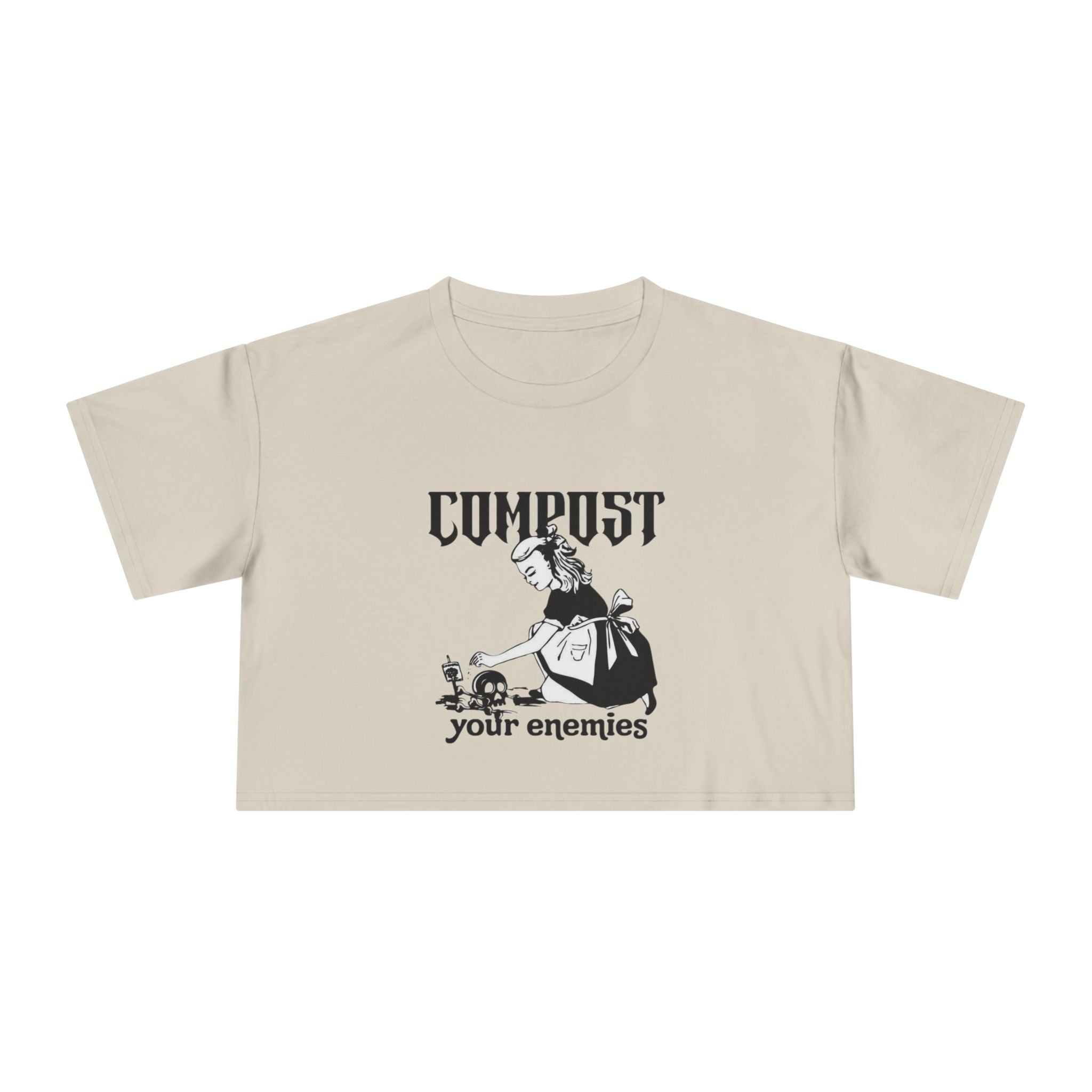 Crop Tee – Compost Your Enemies
