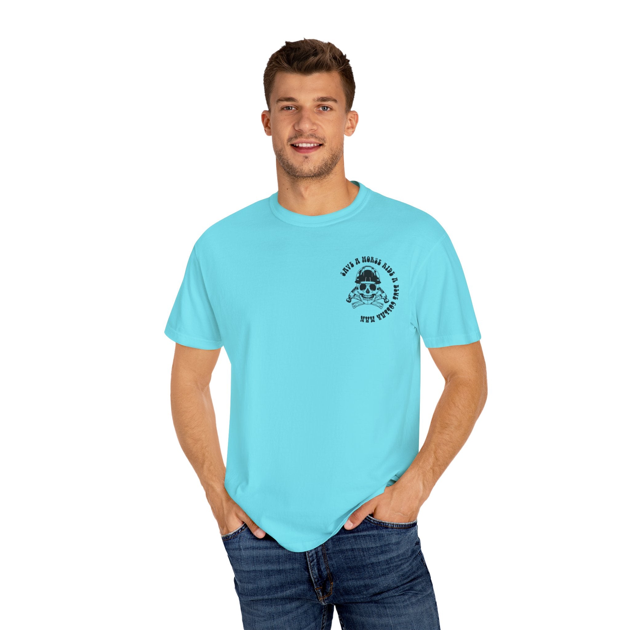 Save a Horse, Blue Collar Man Unisex T-Shirt