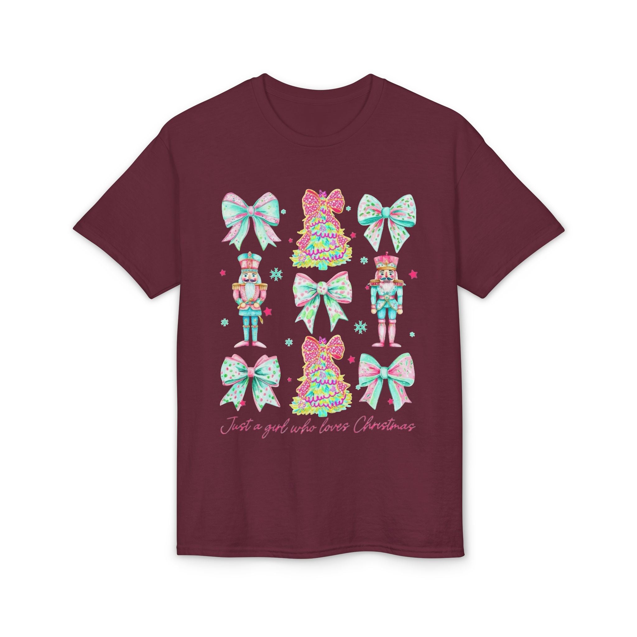 Just a Girl Who Loves Christmas Gildan unisex T-Shirt