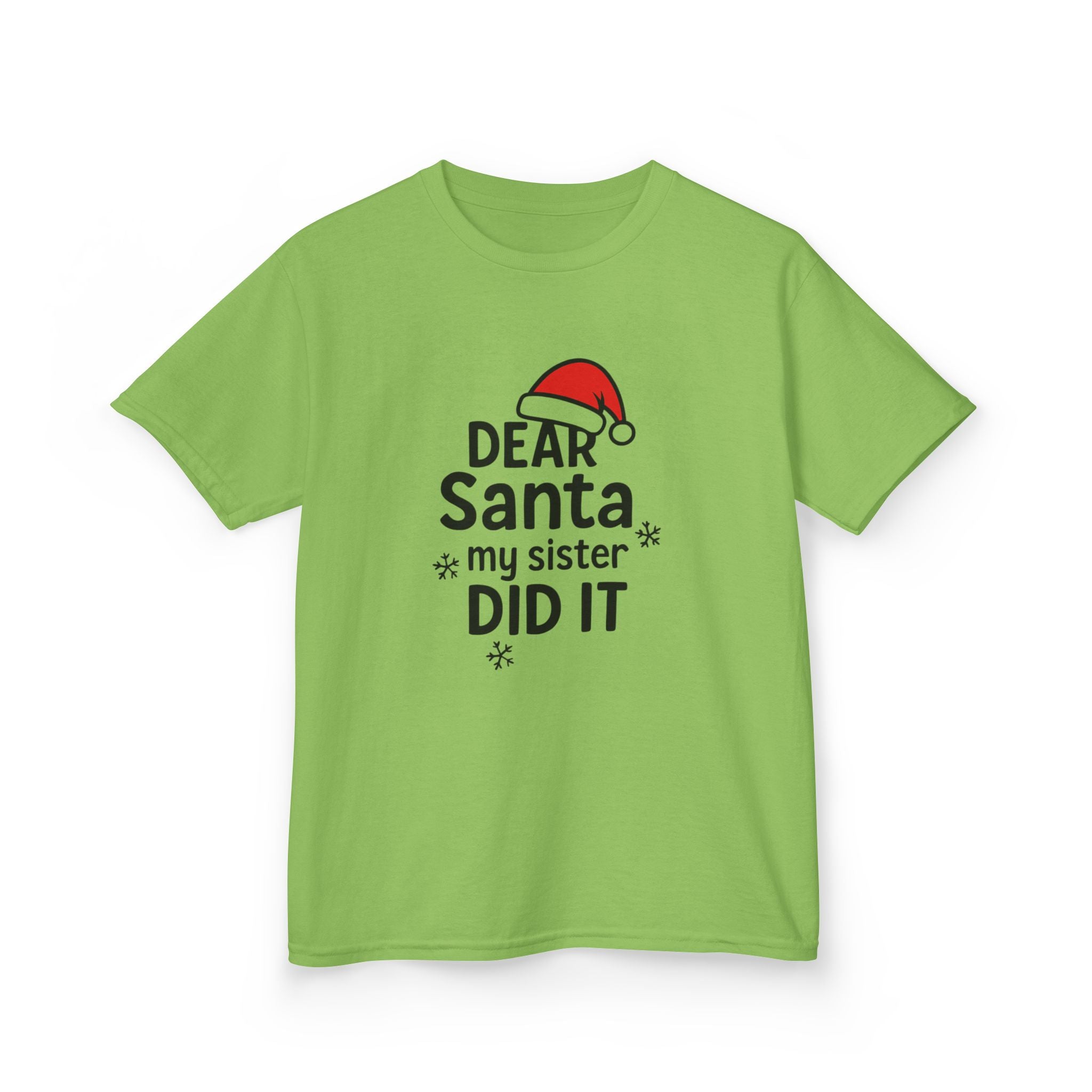 My Sister Did It Kids Tee