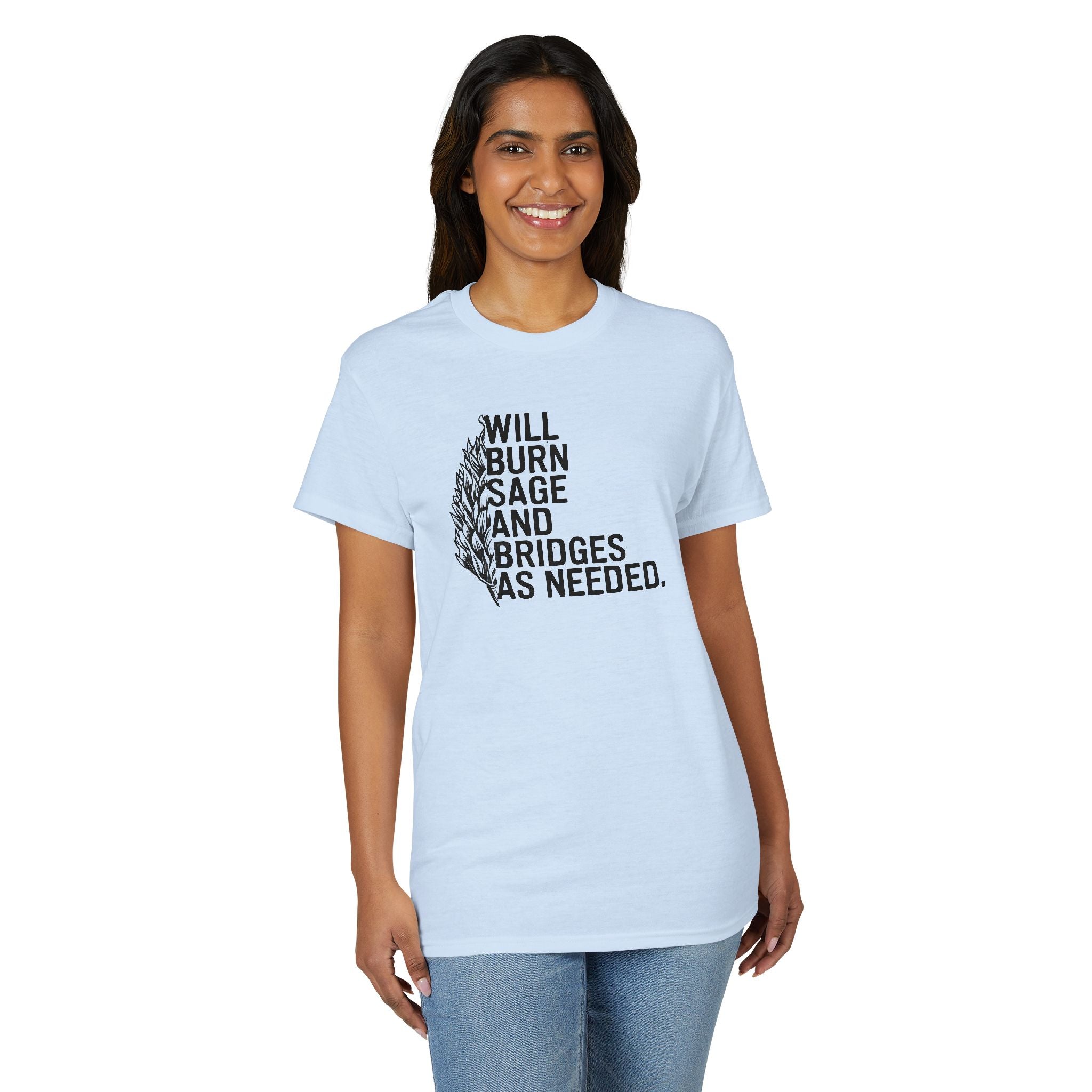 Burn Sage and Bridges Gildan unisex T-Shirt