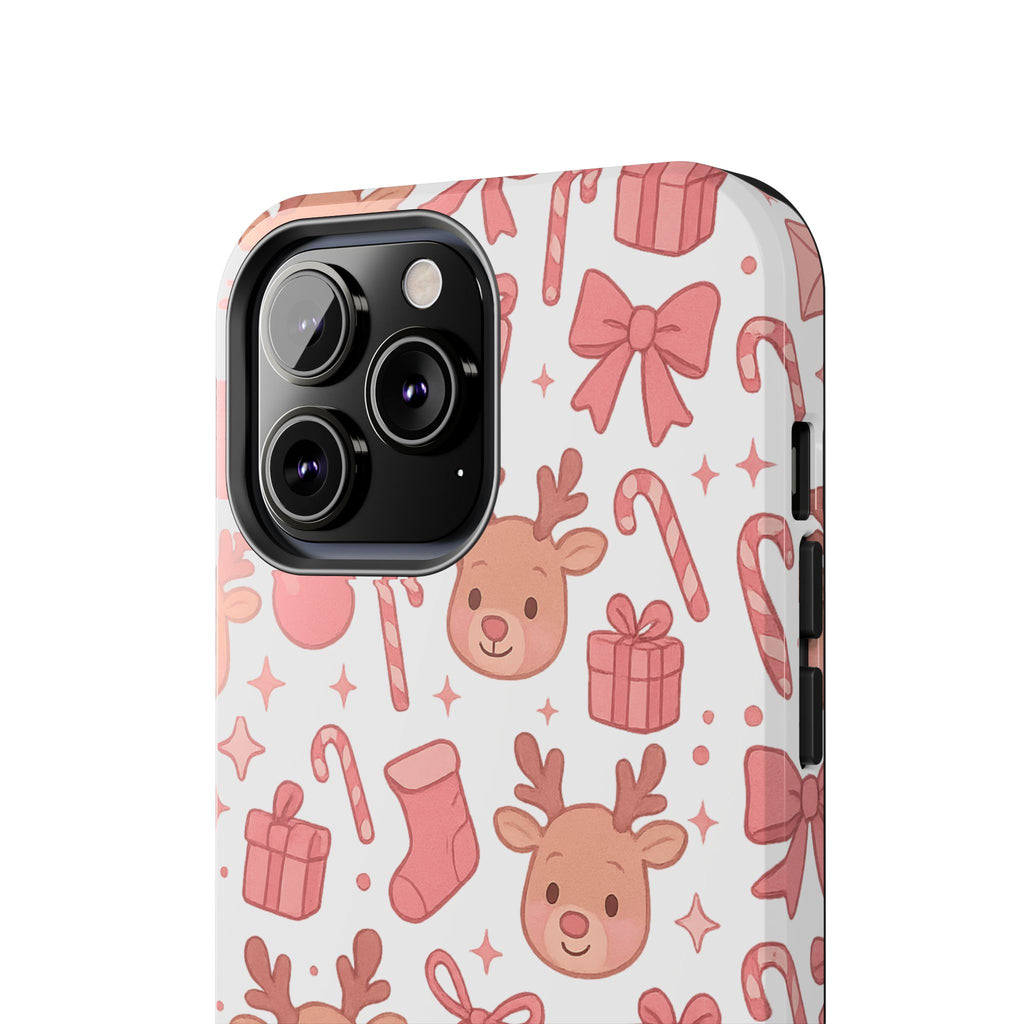 Cute Pink Christmas Phone Case