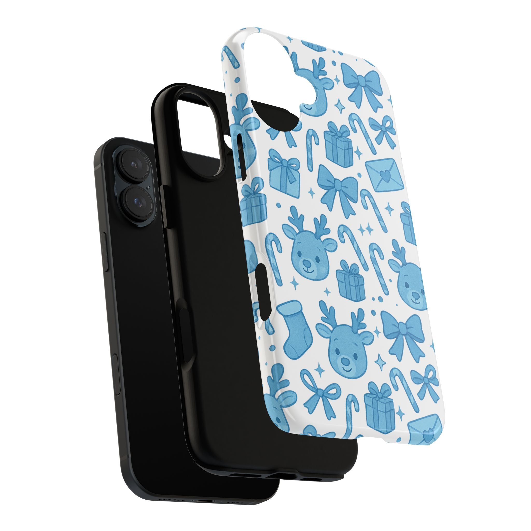 Cute Blue Christmas Phone Case