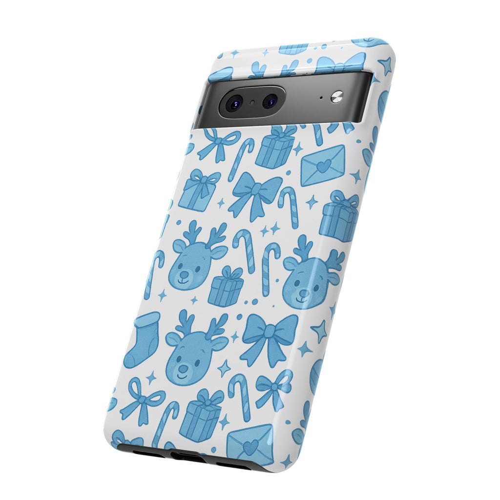 Cute Blue Christmas Phone Case