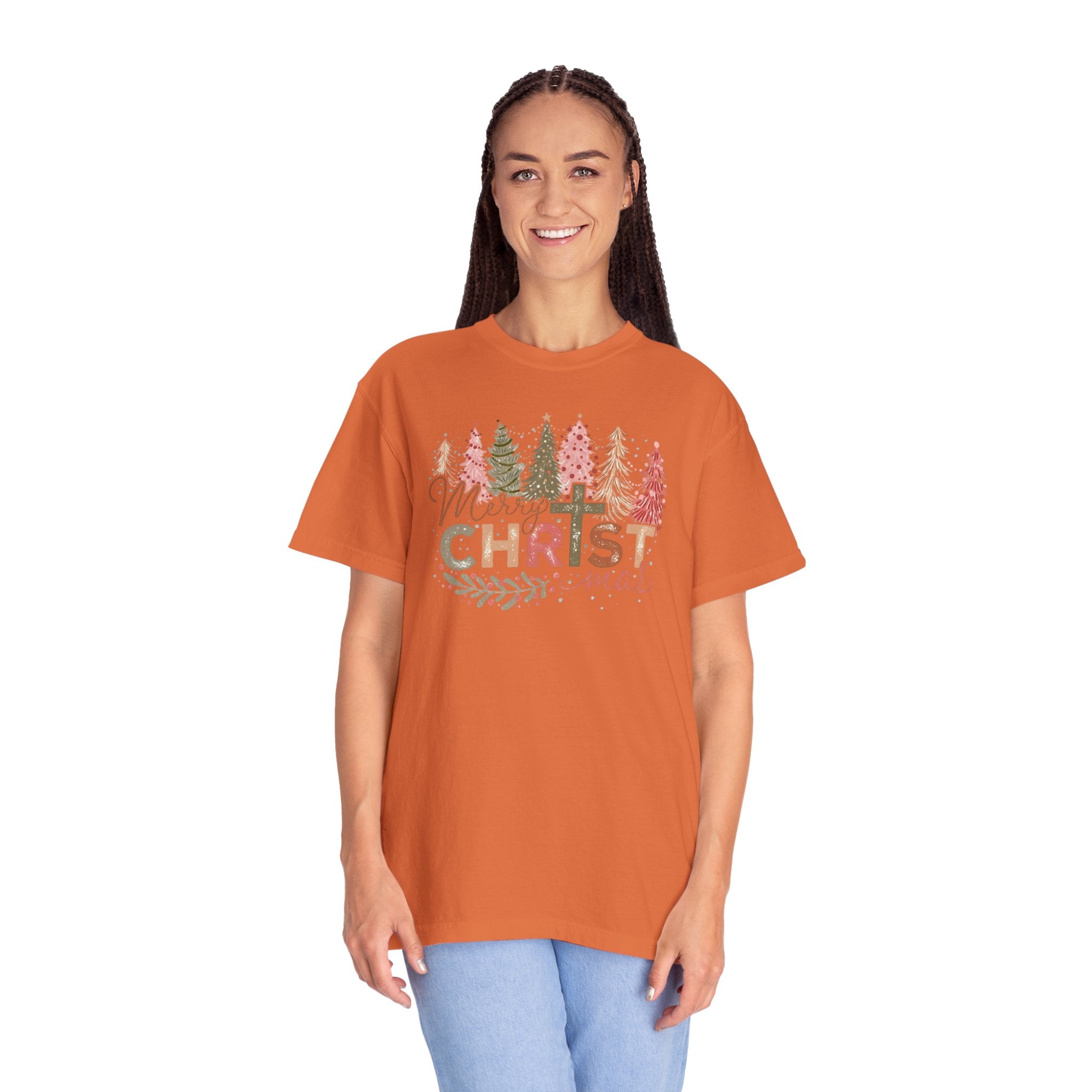 Merry Christmas Cross Unisex T-Shirt