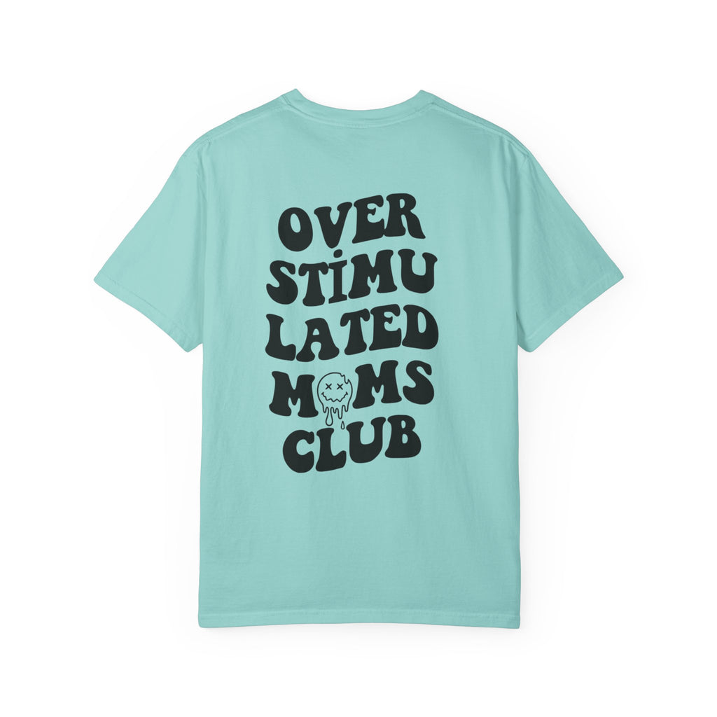 Smiley Overstimulated Moms Club Unisex T-Shirt