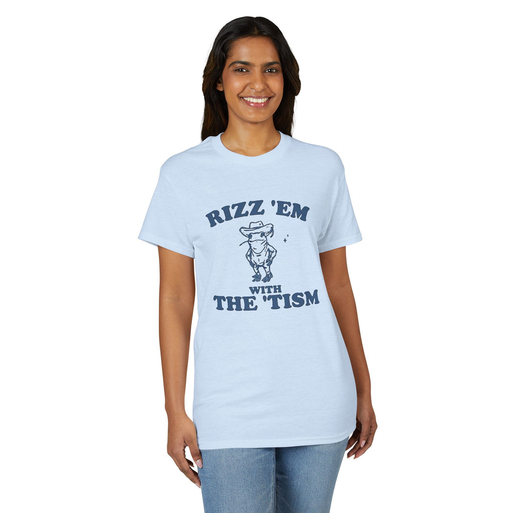 Rizz ‘em with the ‘Tism Gildan unisex T-Shirt