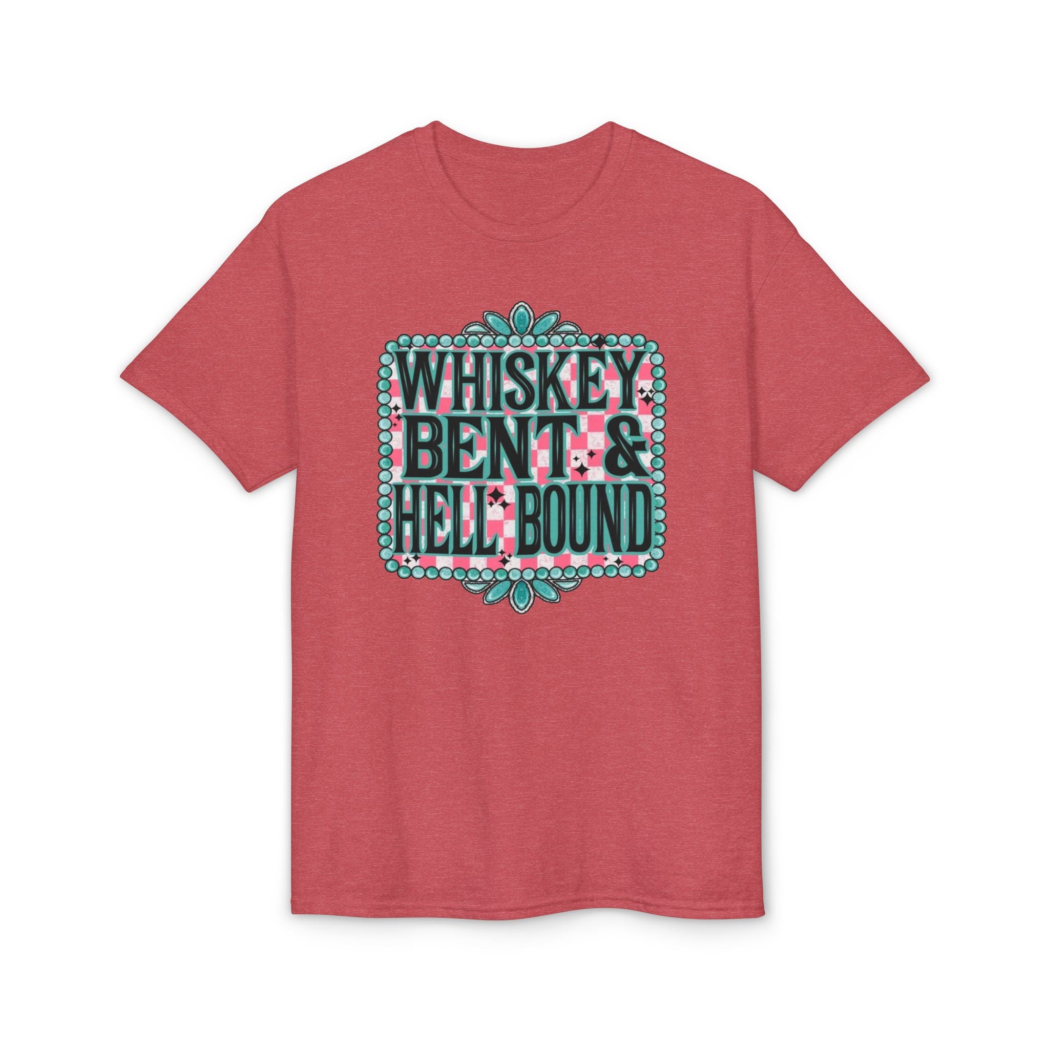 Whiskey Bent and Hell Bound Gildan unisex T-Shirt