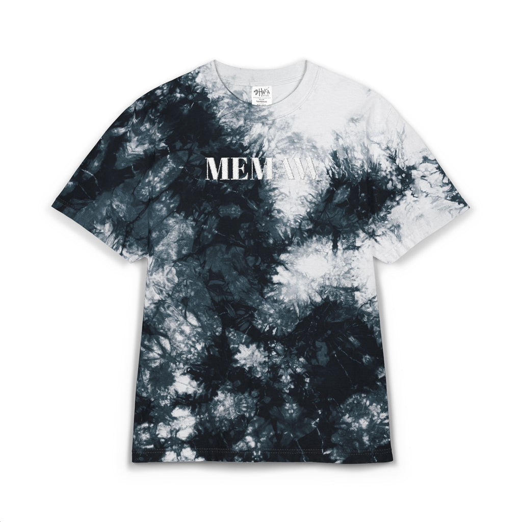 Tie- Dye Memaw Embroidered Shirt