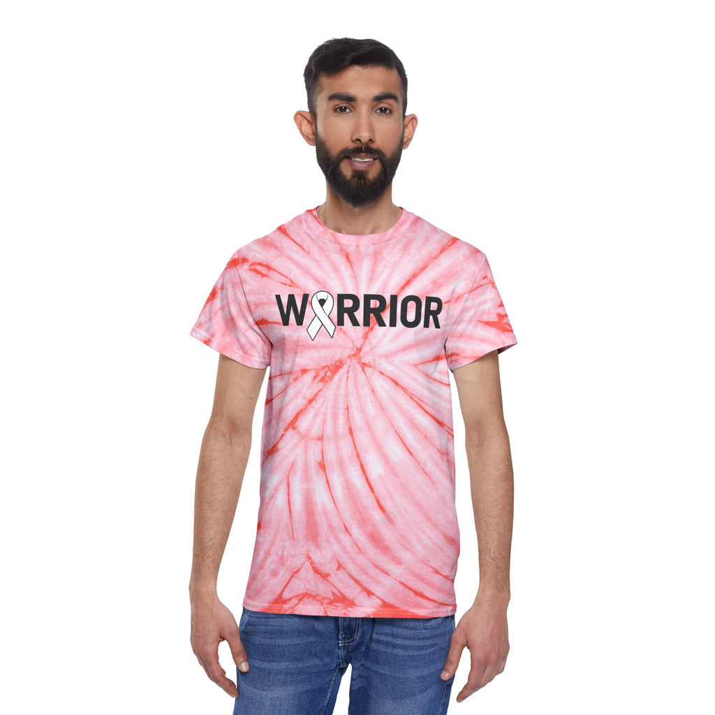White Ribbon Warrior Tie-Dye Cyclone Tee