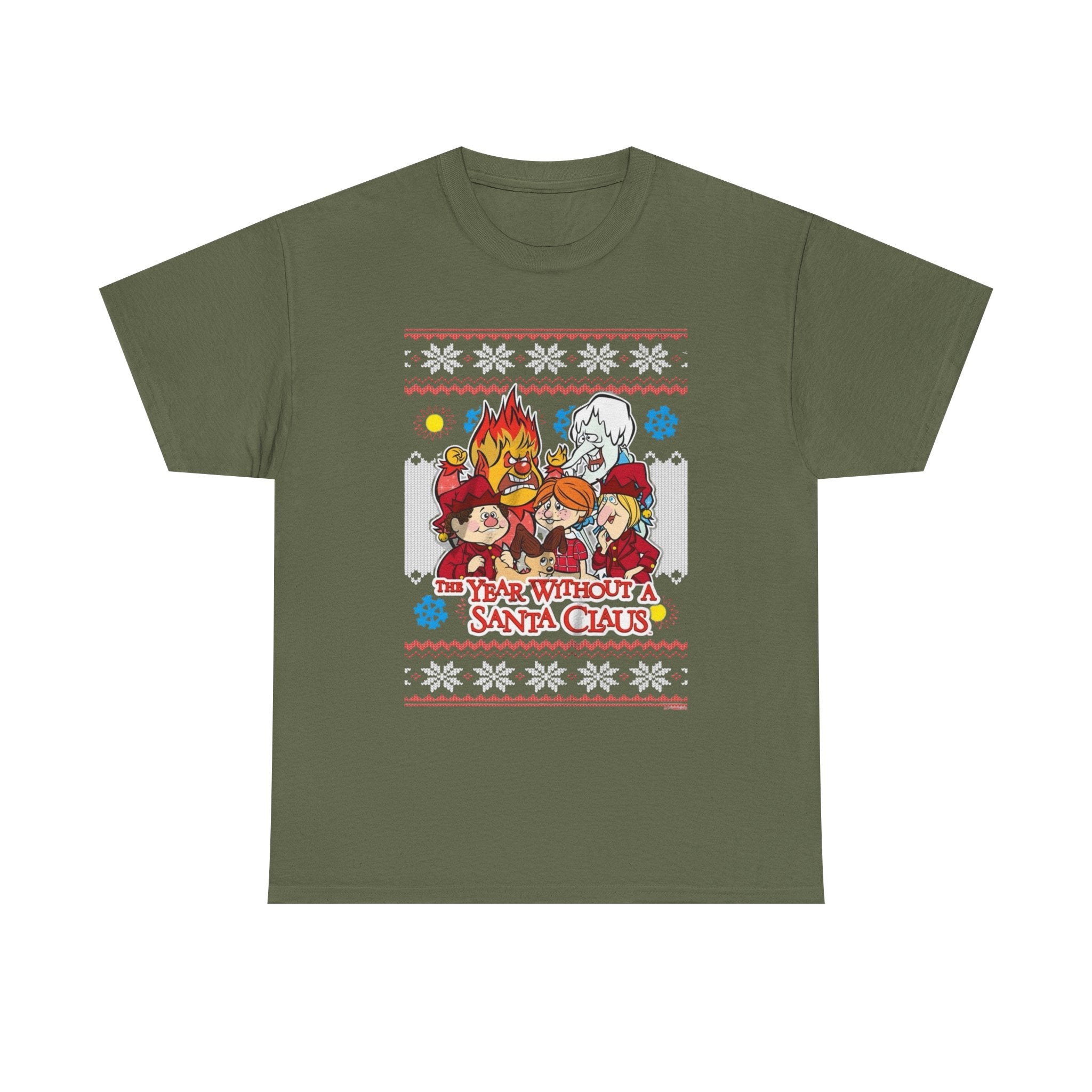 Year Without Santa Sweater Gildan T-Shirt