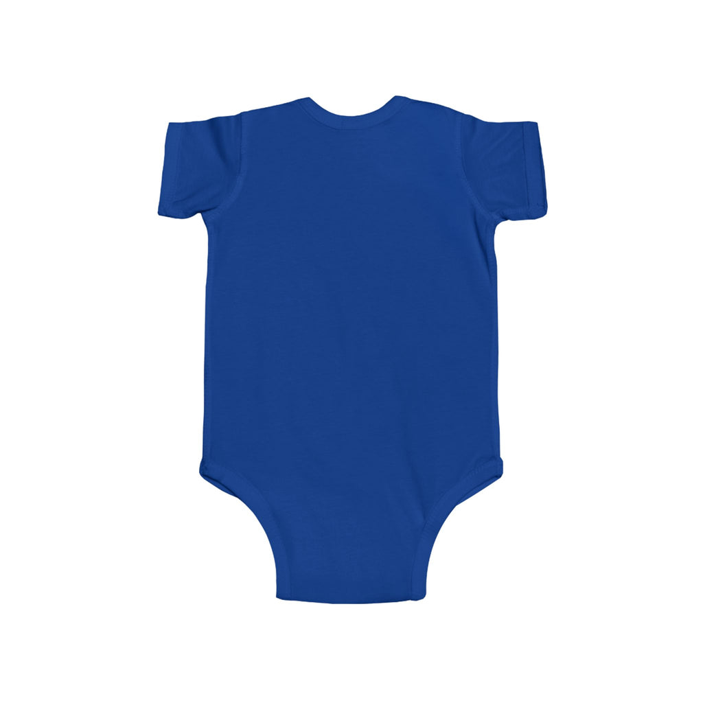 White Ribbon Support Baby Onesie