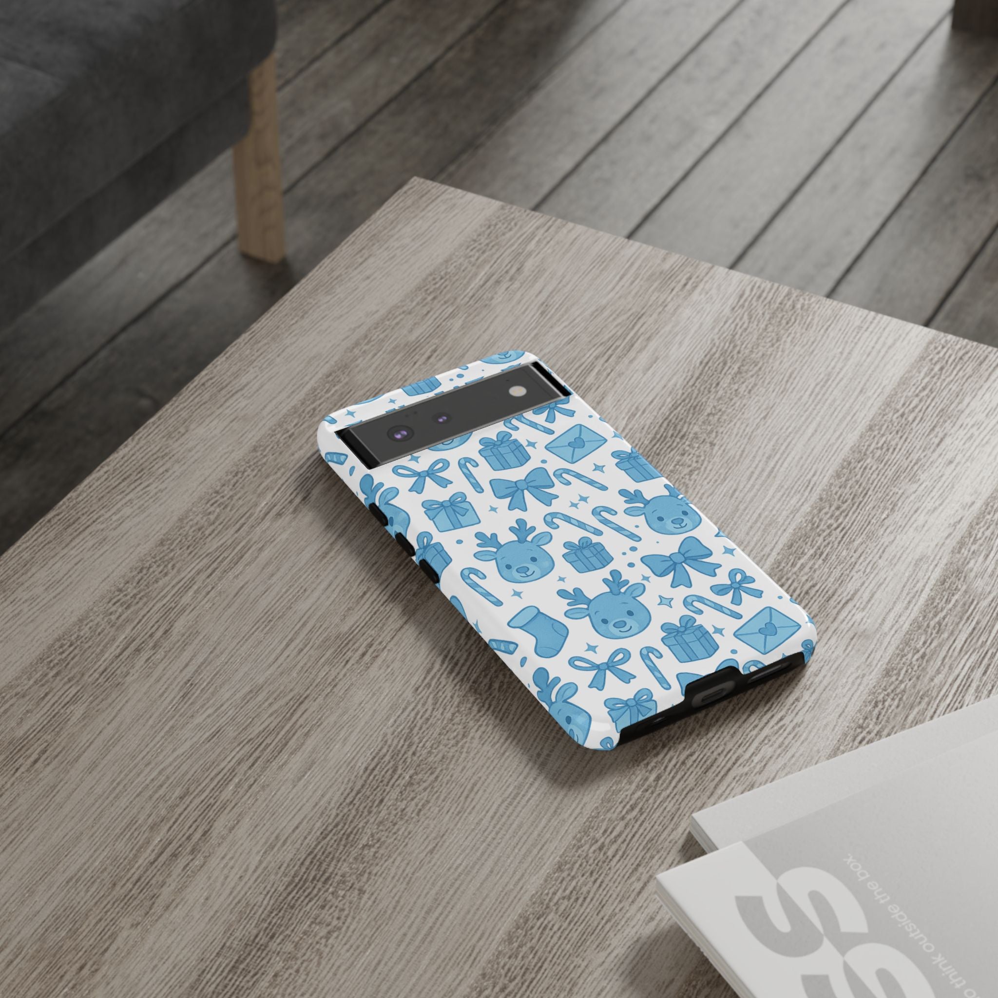 Cute Blue Christmas Phone Case