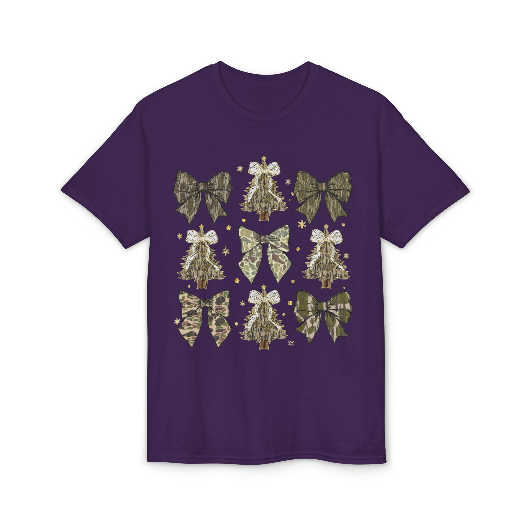 Camo Bows & Trees Gildan unisex T-Shirt