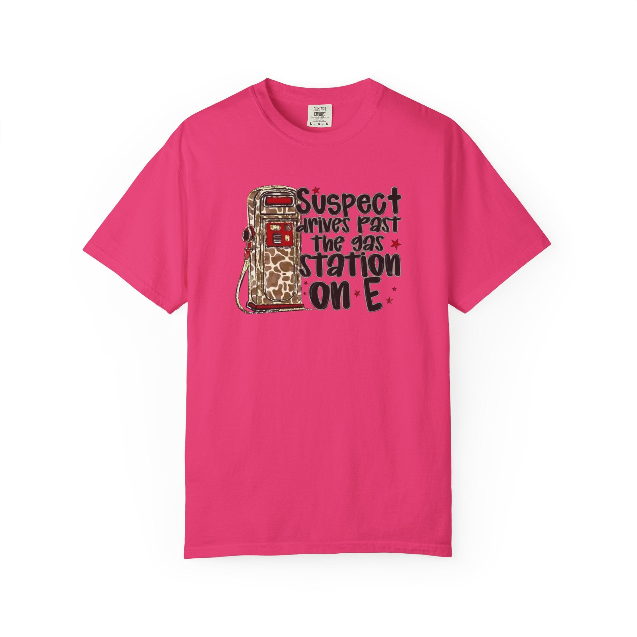 Suspect Drives on E Unisex T-Shirt