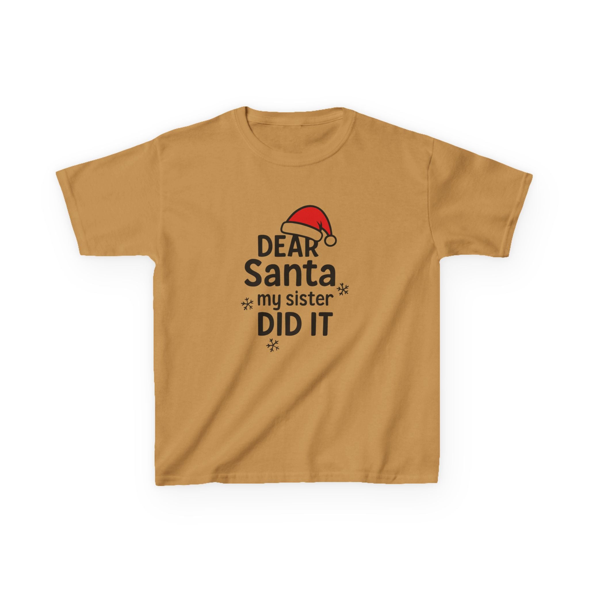 My Sister Did It Kids Tee