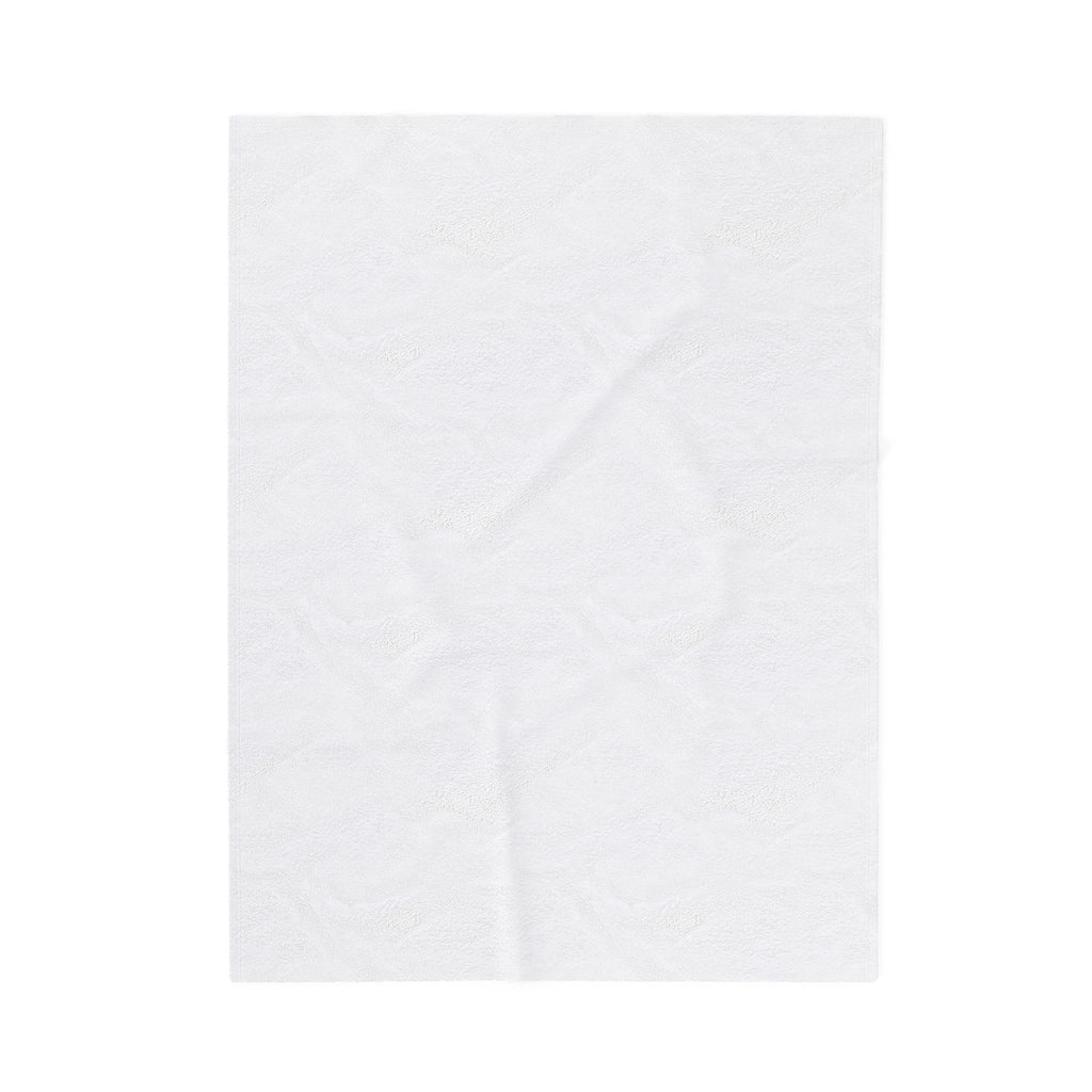 Plush Blanket - Cute Blue Christmas Throw