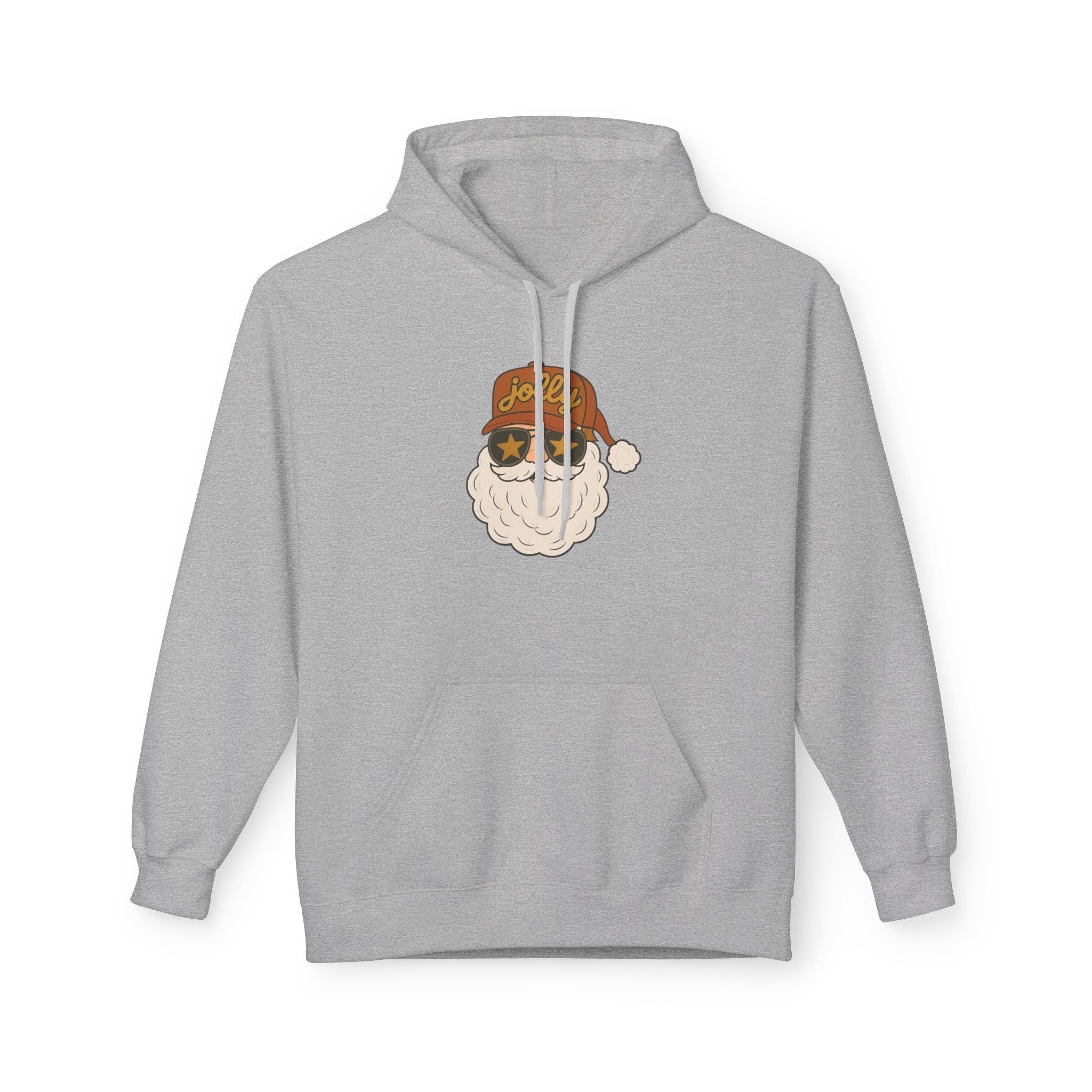 Jolly Santa Fleece Hoodie