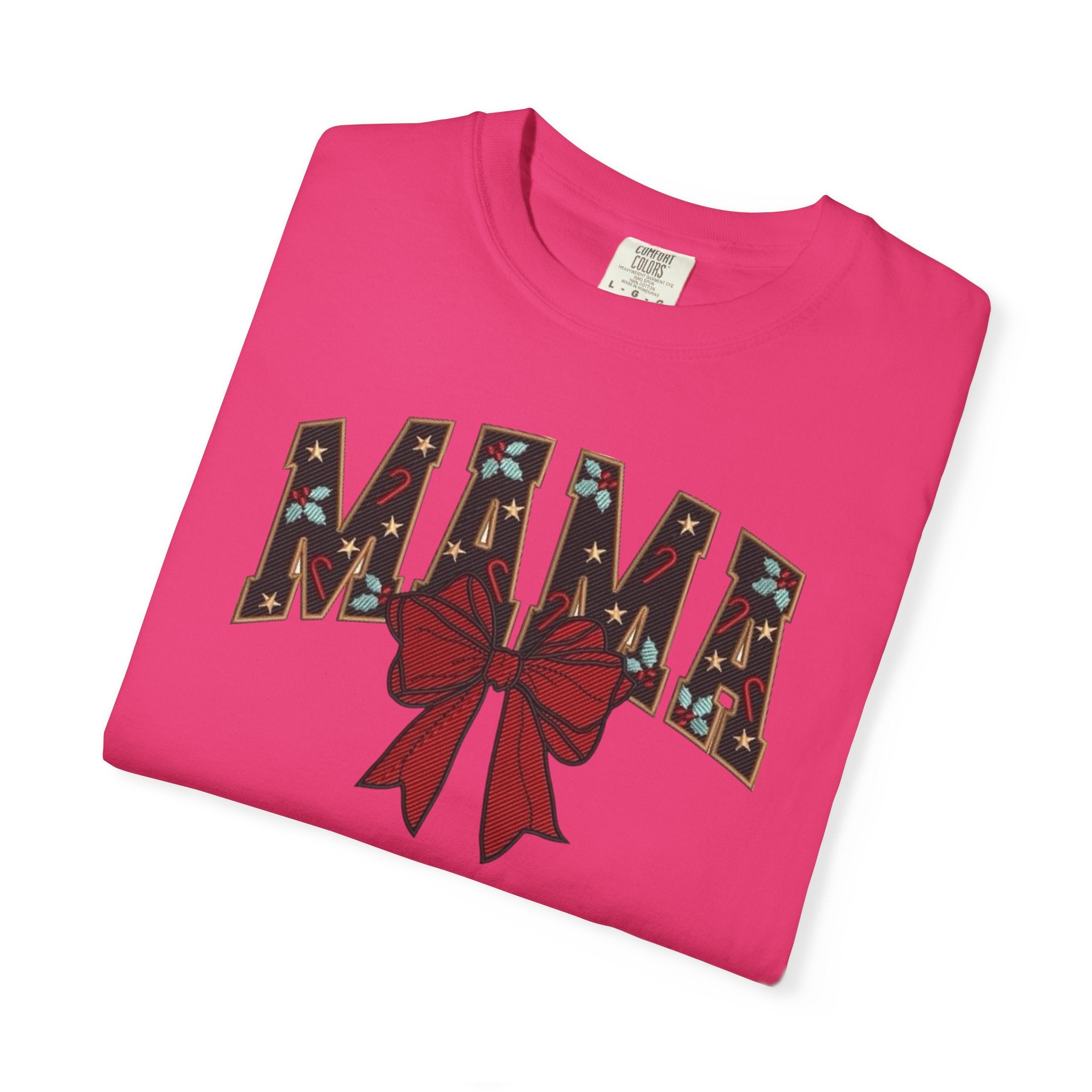 Festive Mama Bow Unisex T-Shirt