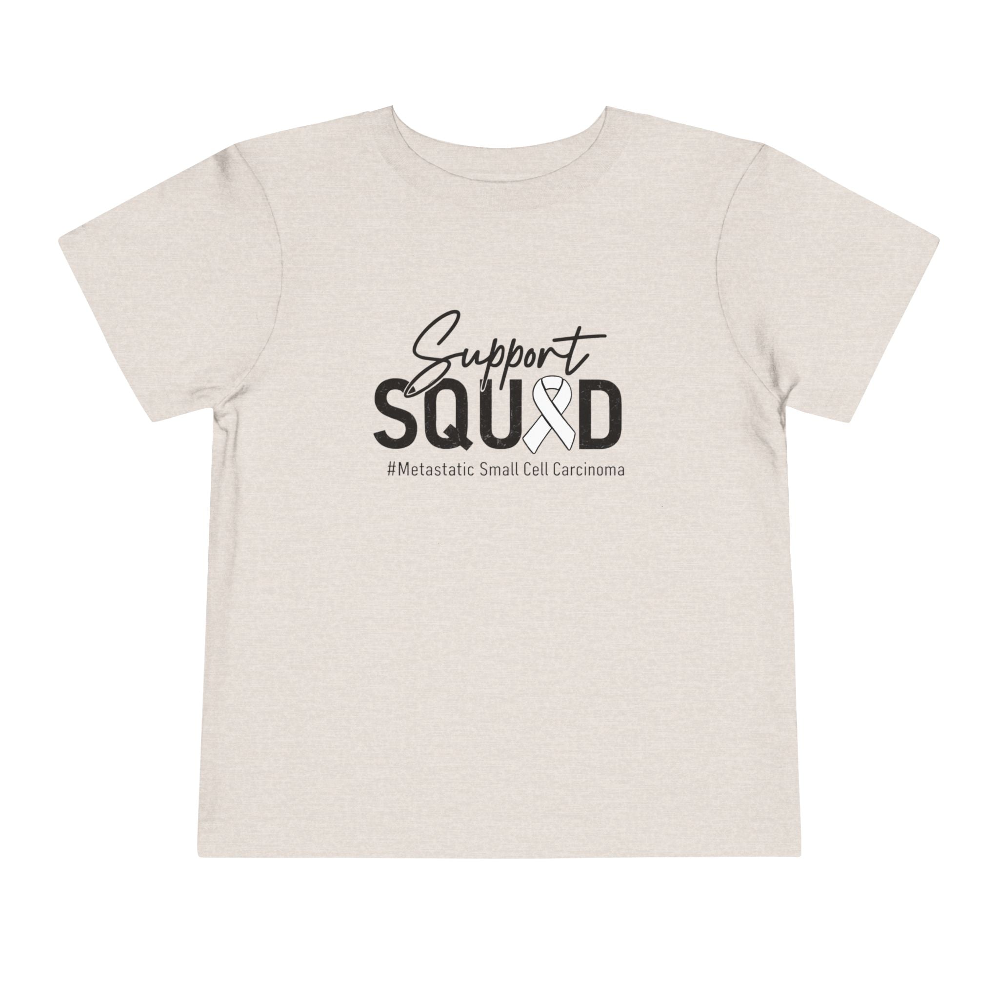 White Ribbon Support Toddler Tee